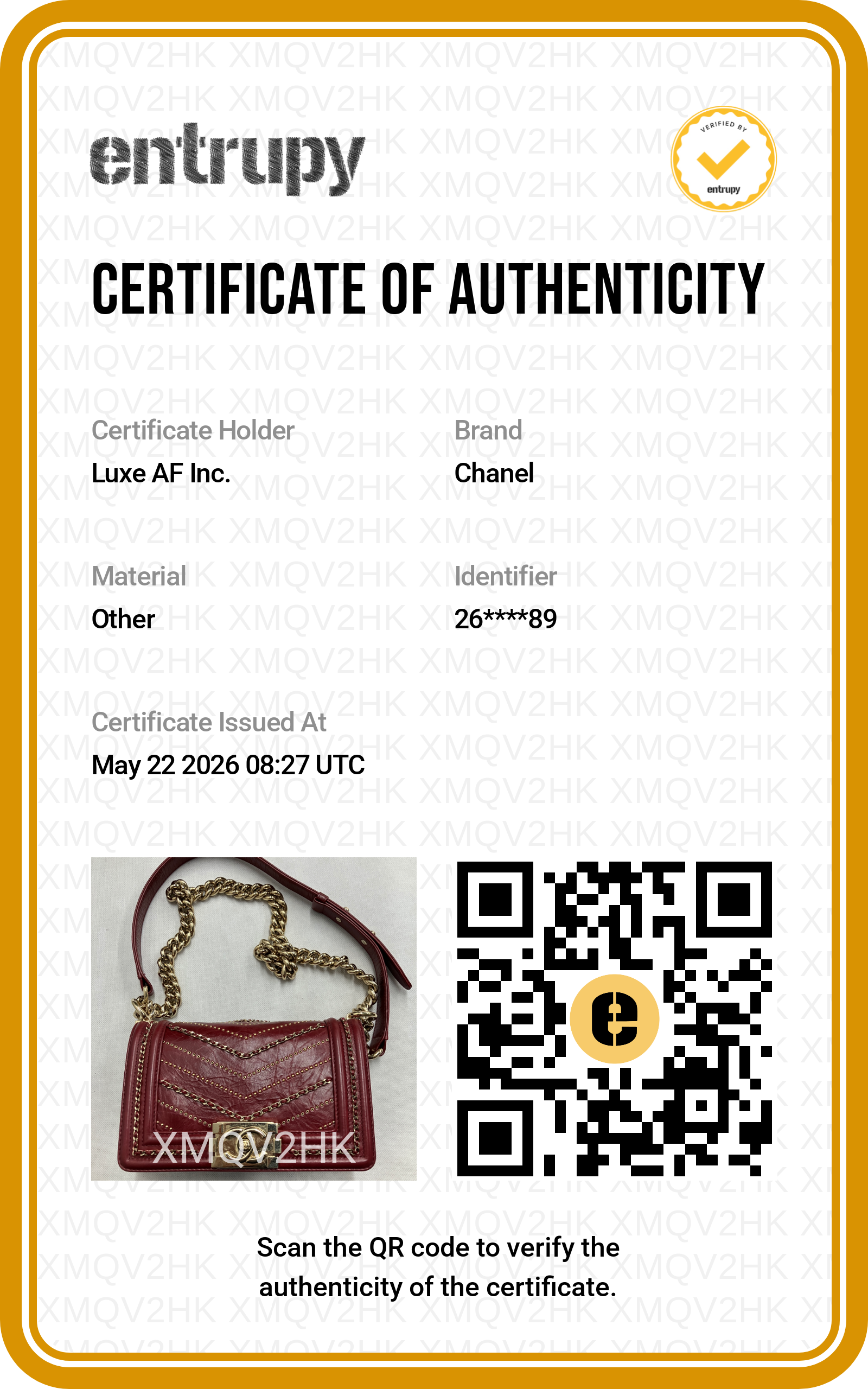 Chanel LeBoy Red Chevron Quilted Calfskin Small Size Flap Bag With Gold Hardware(26***89) CC1996