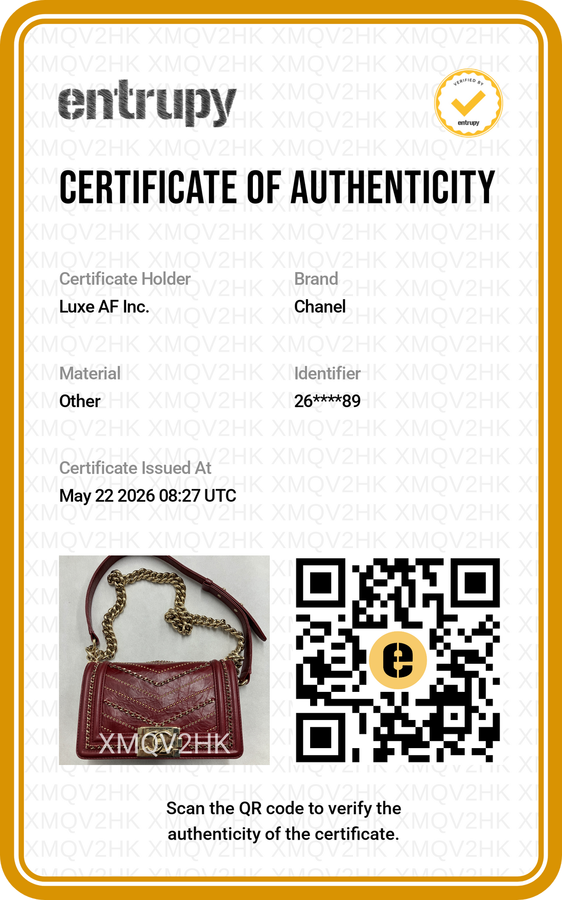Chanel LeBoy Red Chevron Quilted Calfskin Small Size Flap Bag With Gold Hardware(26***89) CC1996
