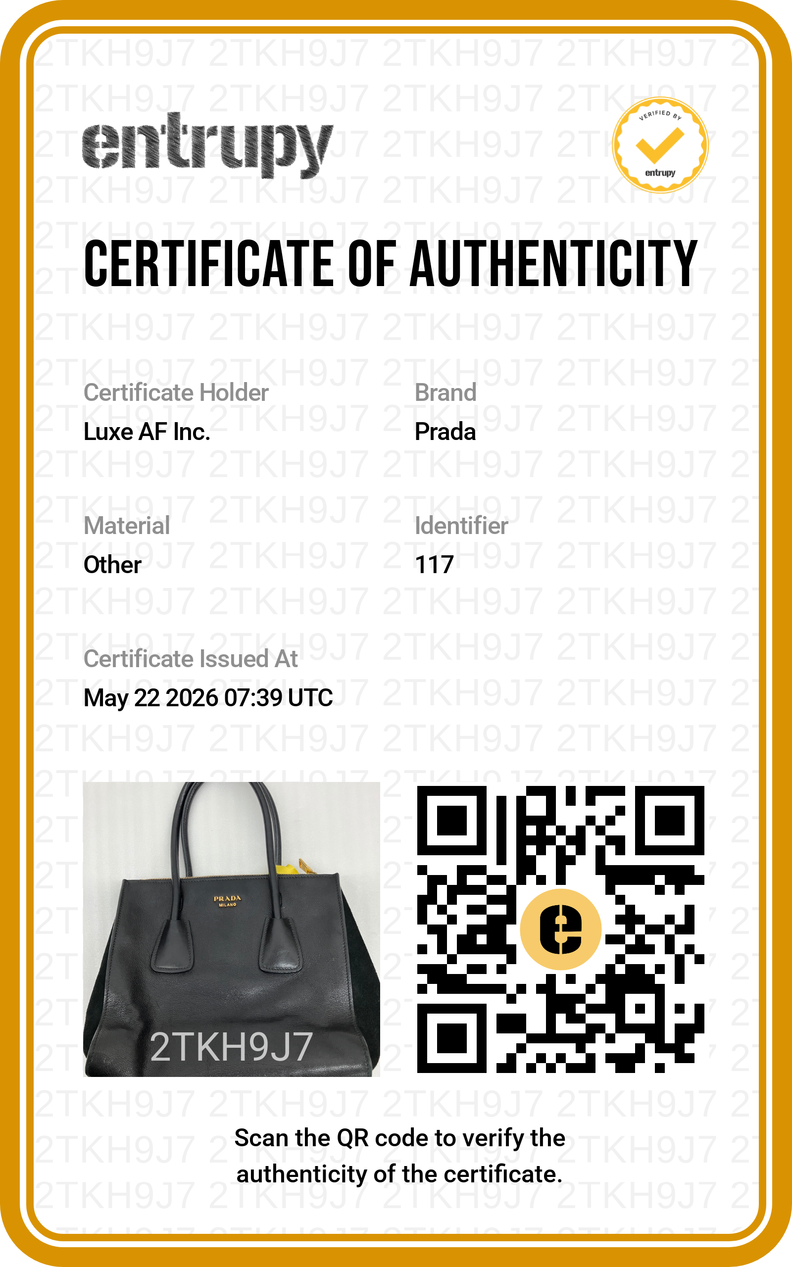 Prada 2Way Black Leather Handle Bag PR362