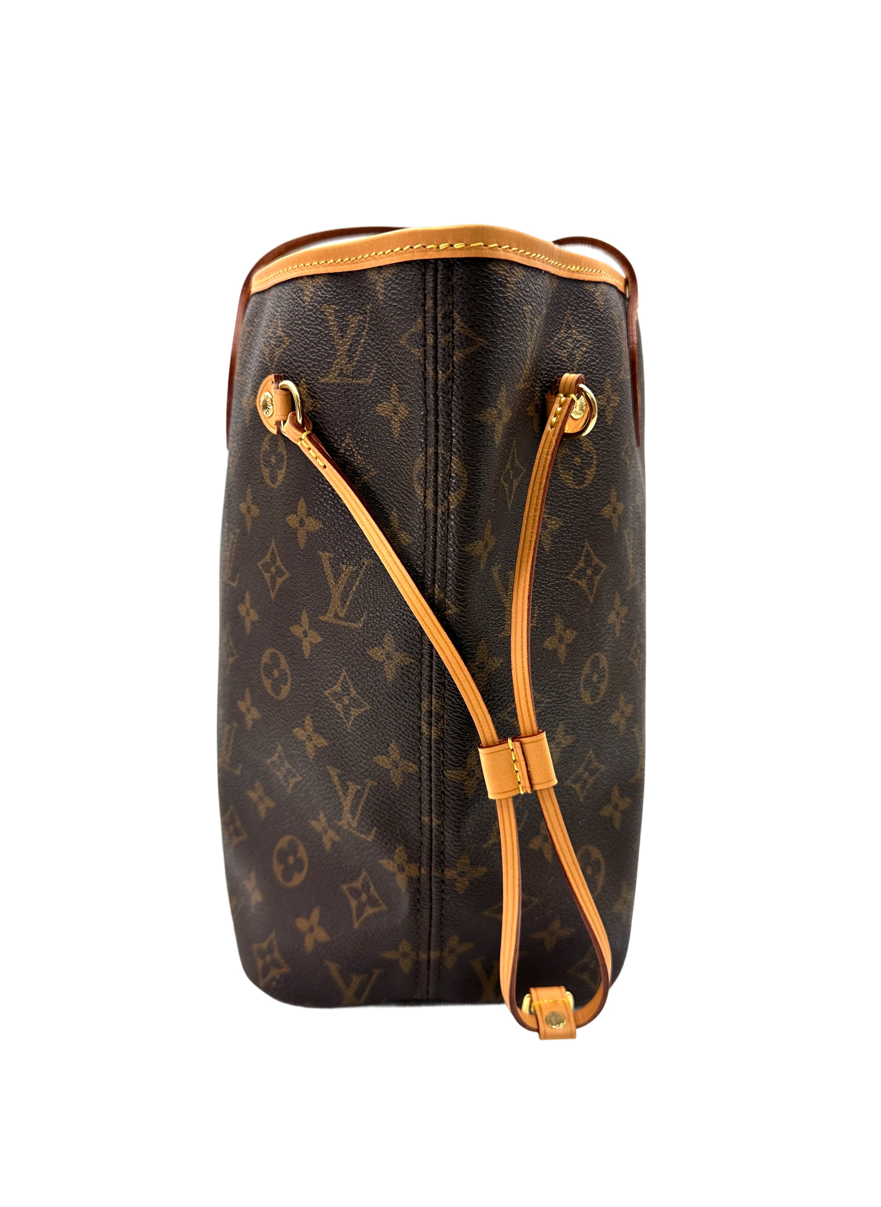 Louis Vuitton Neverfull MM Monogram Canvas Handle Bag LV2801