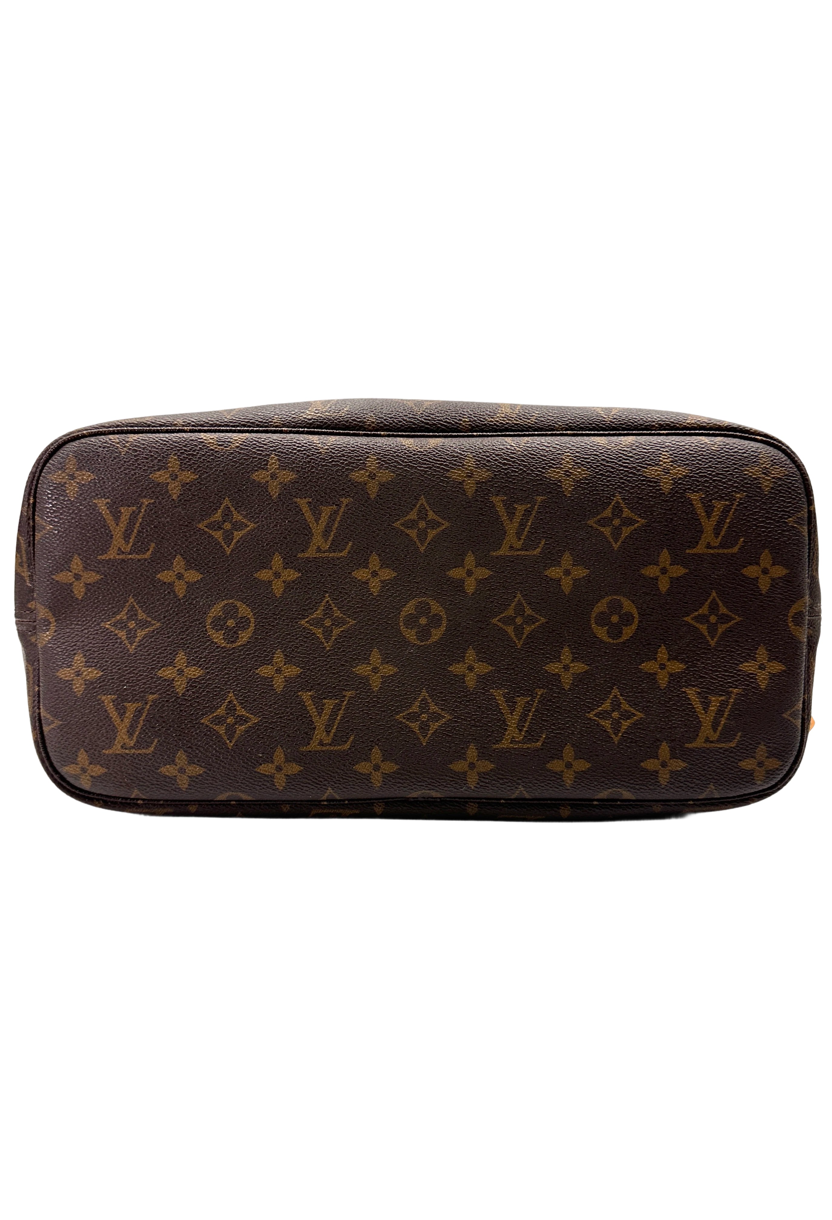 Louis Vuitton Neverfull MM Monogram Canvas Handle Bag LV2801