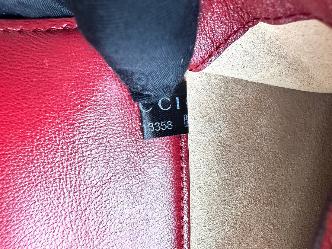 Gucci Dionysus Black/White Velvet Shoulder Bag GG1060