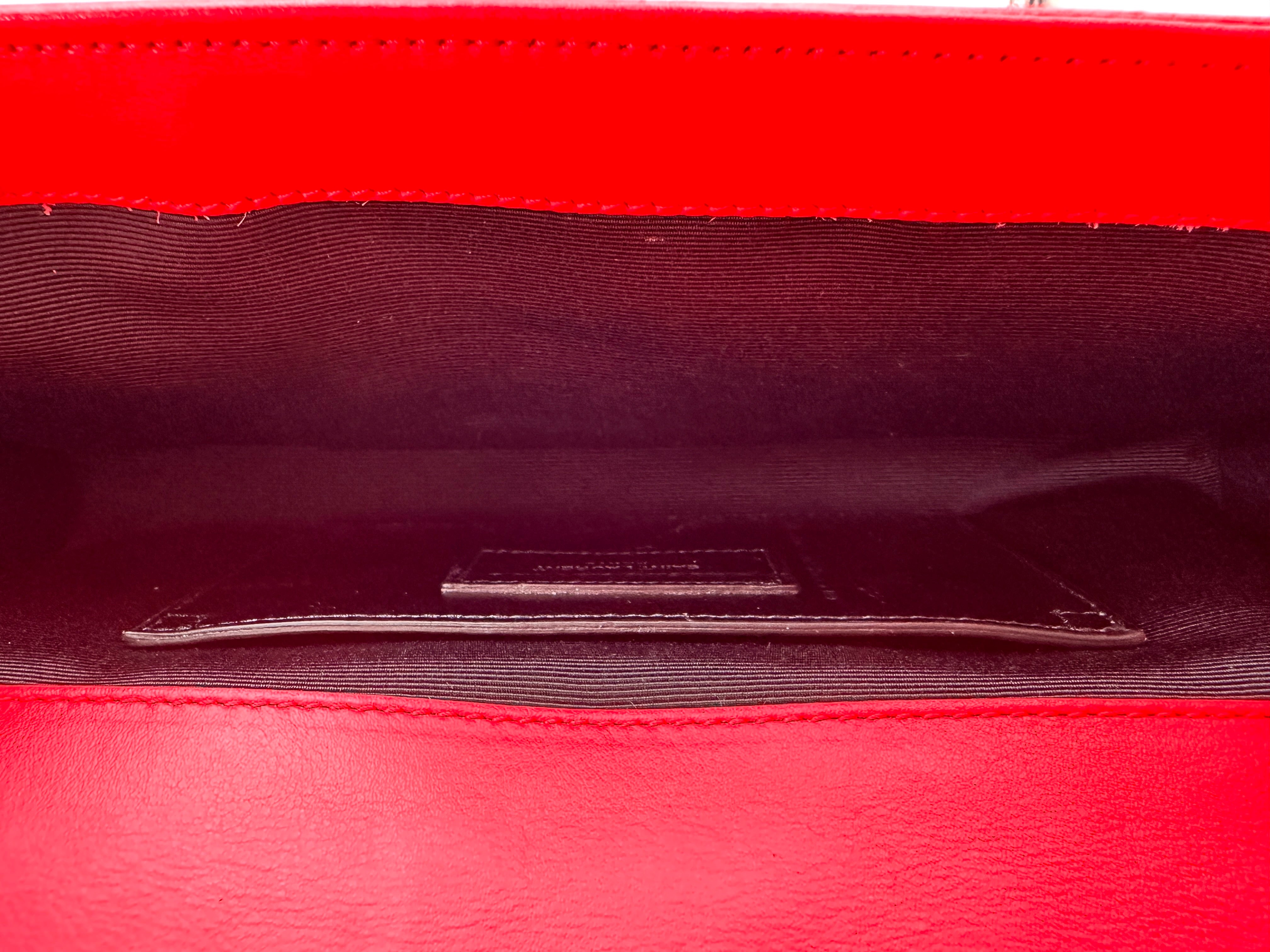 Saint Laurent Cassandre Leather Shoulder Bag SL237