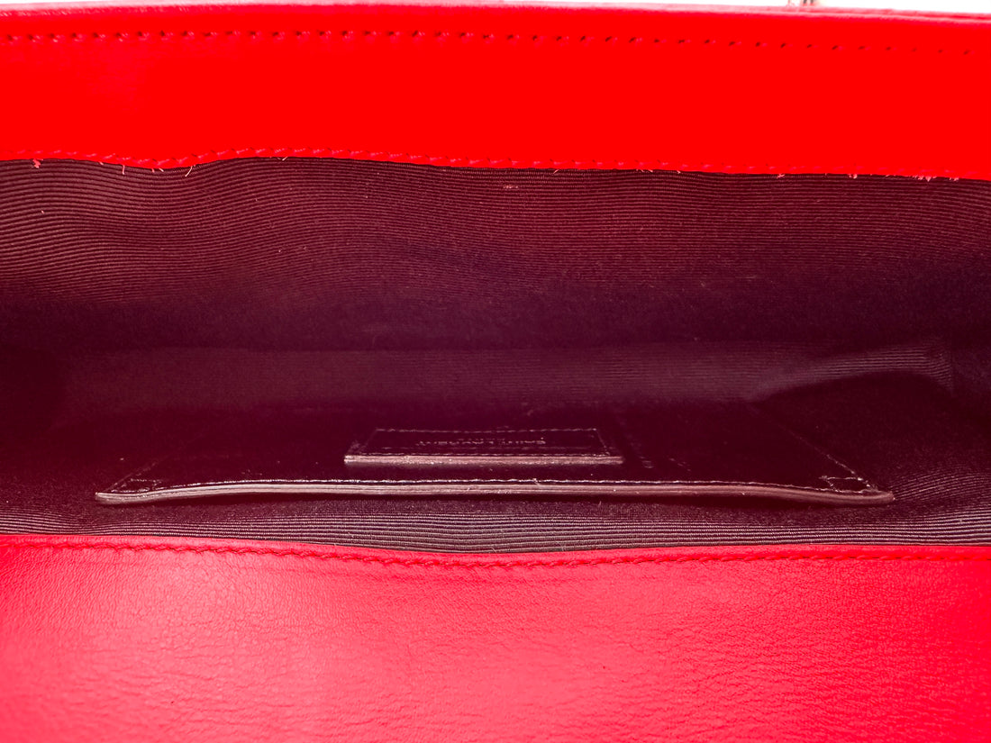 Saint Laurent Cassandre Leather Shoulder Bag SL237