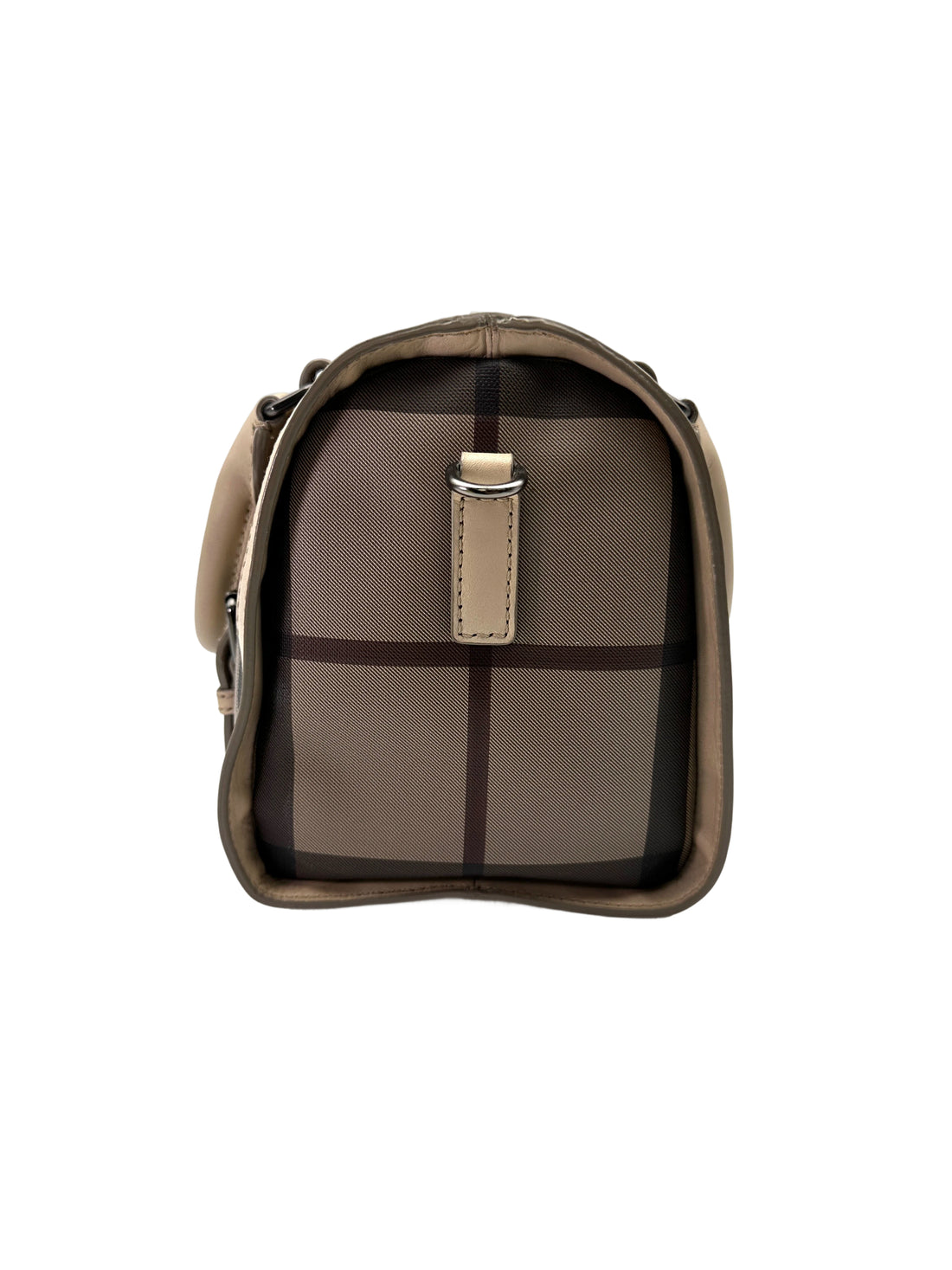 Burberry Nova Check Canvas Boston Bag BR57