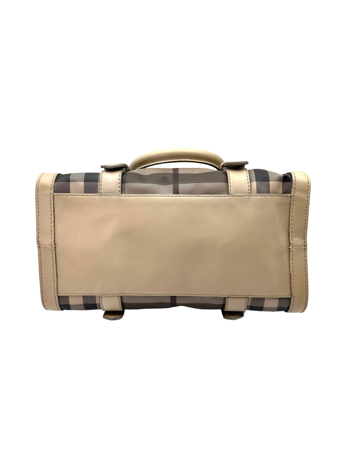 Burberry Nova Check Canvas Boston Bag BR57