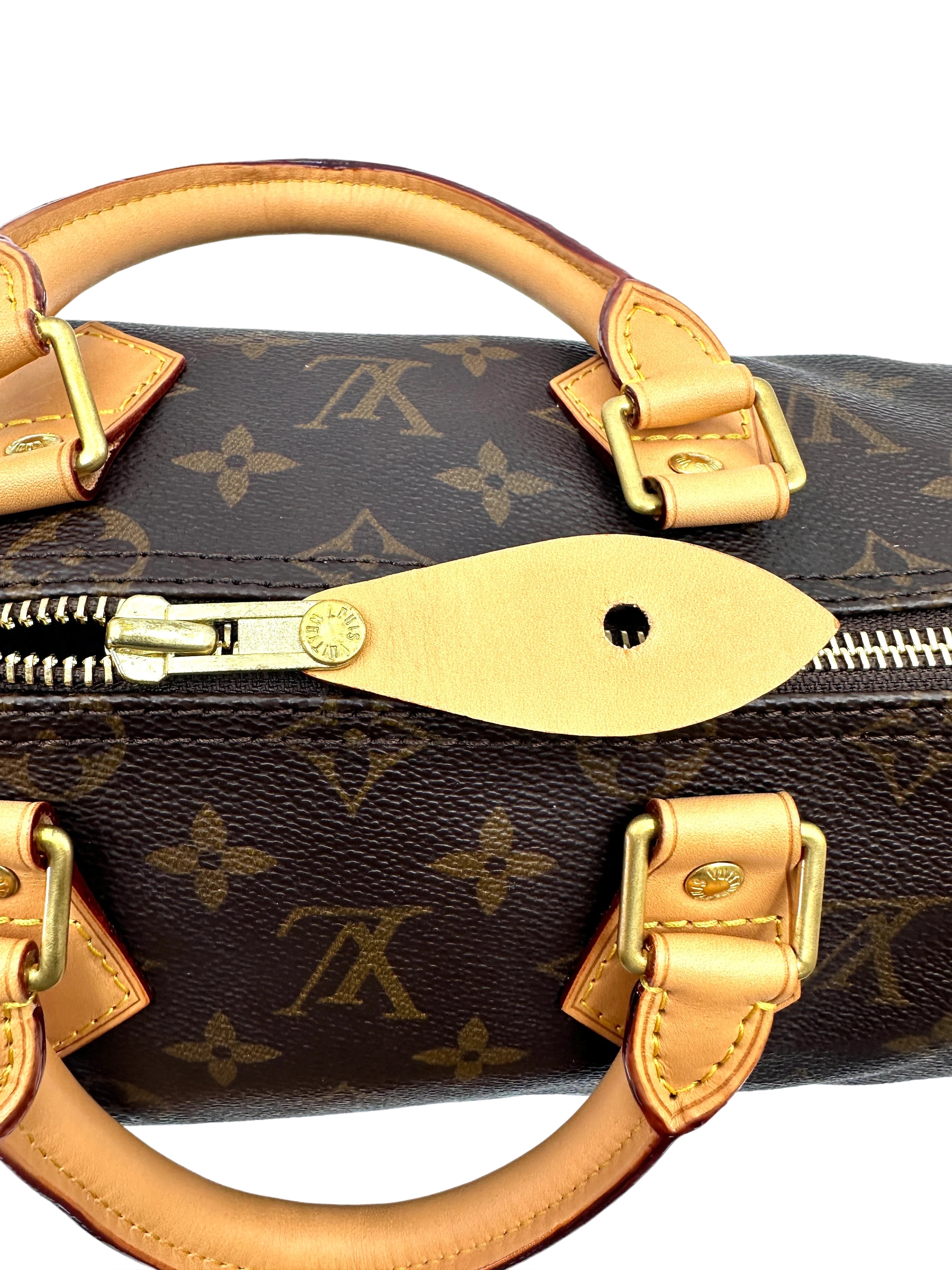 Louis Vuitton Speedy25 Monogram Canvas Handle Bag LV2800