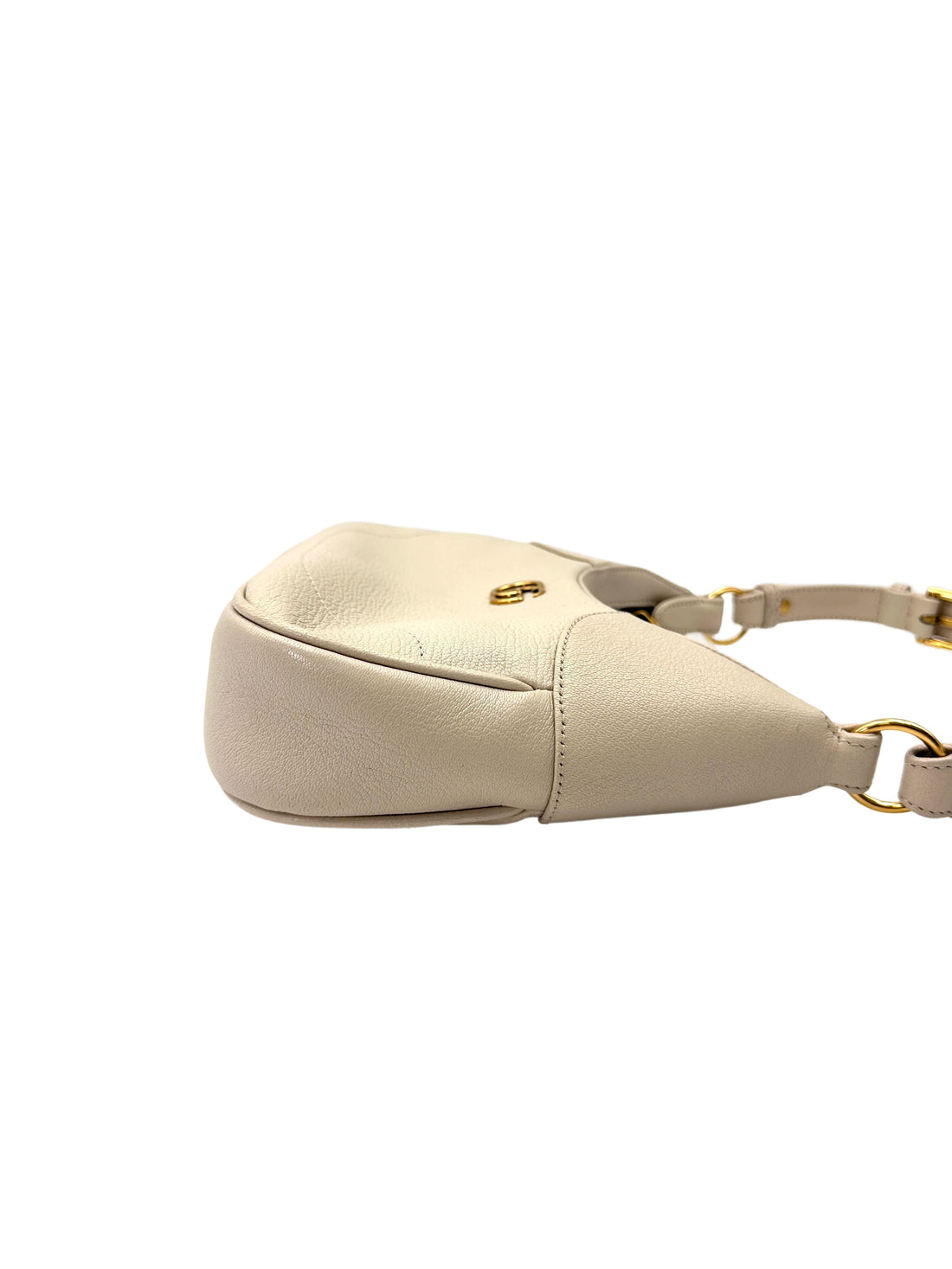 Gucci Aphrodite White Leather Shoulder Bag GG1073