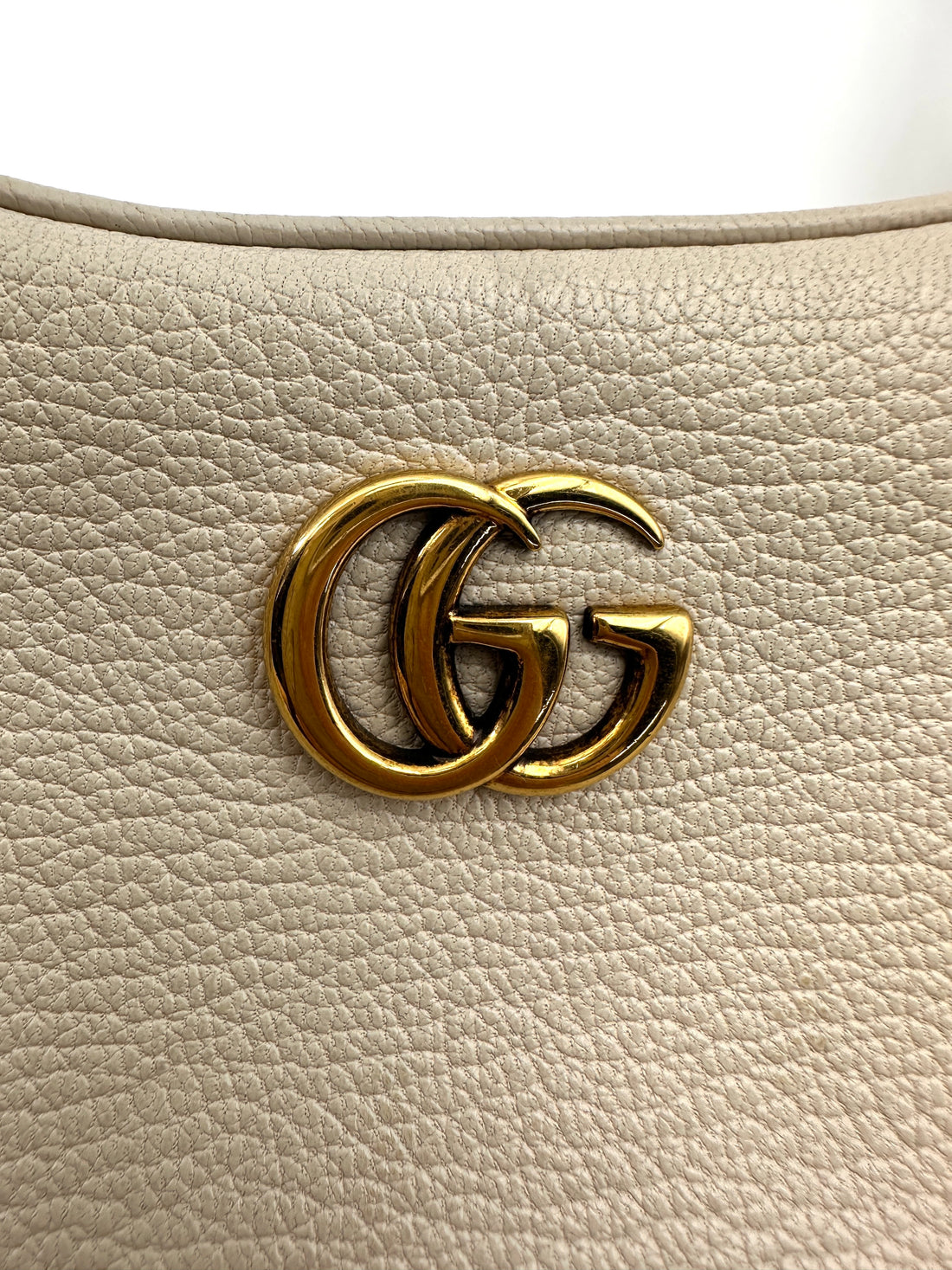 Gucci Aphrodite White Leather Shoulder Bag GG1073