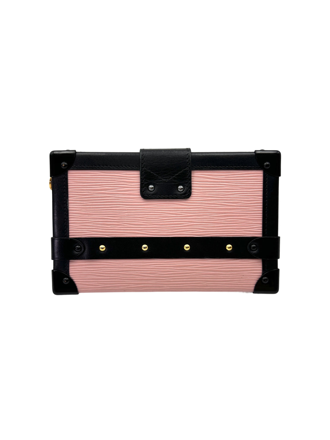 Louis Vuitton Petite Malle Pink Epi Leather Shoulder Bag LV2798