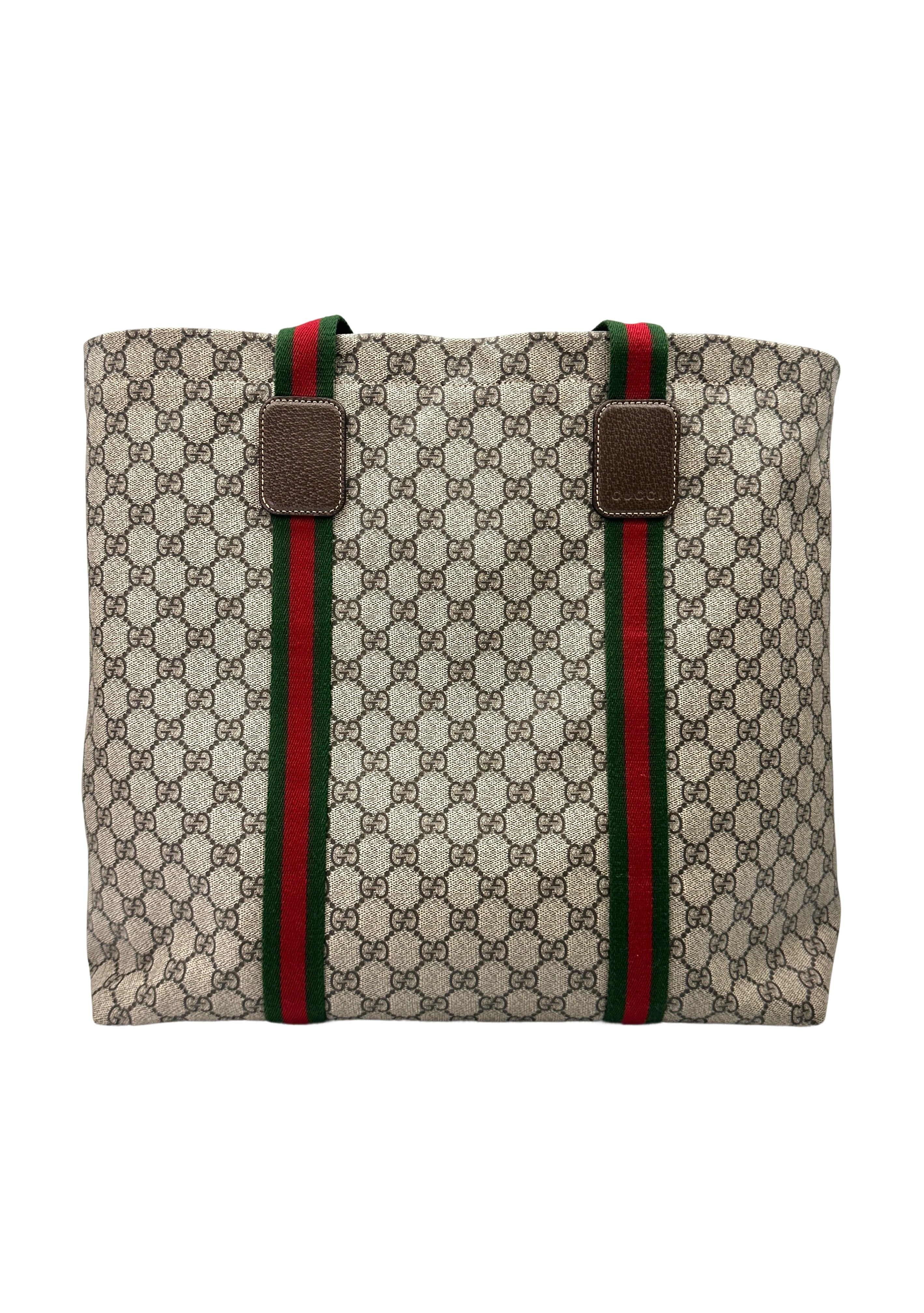 Gucci GG Supreme Canvas Web Loop Handle Bag GG1059
