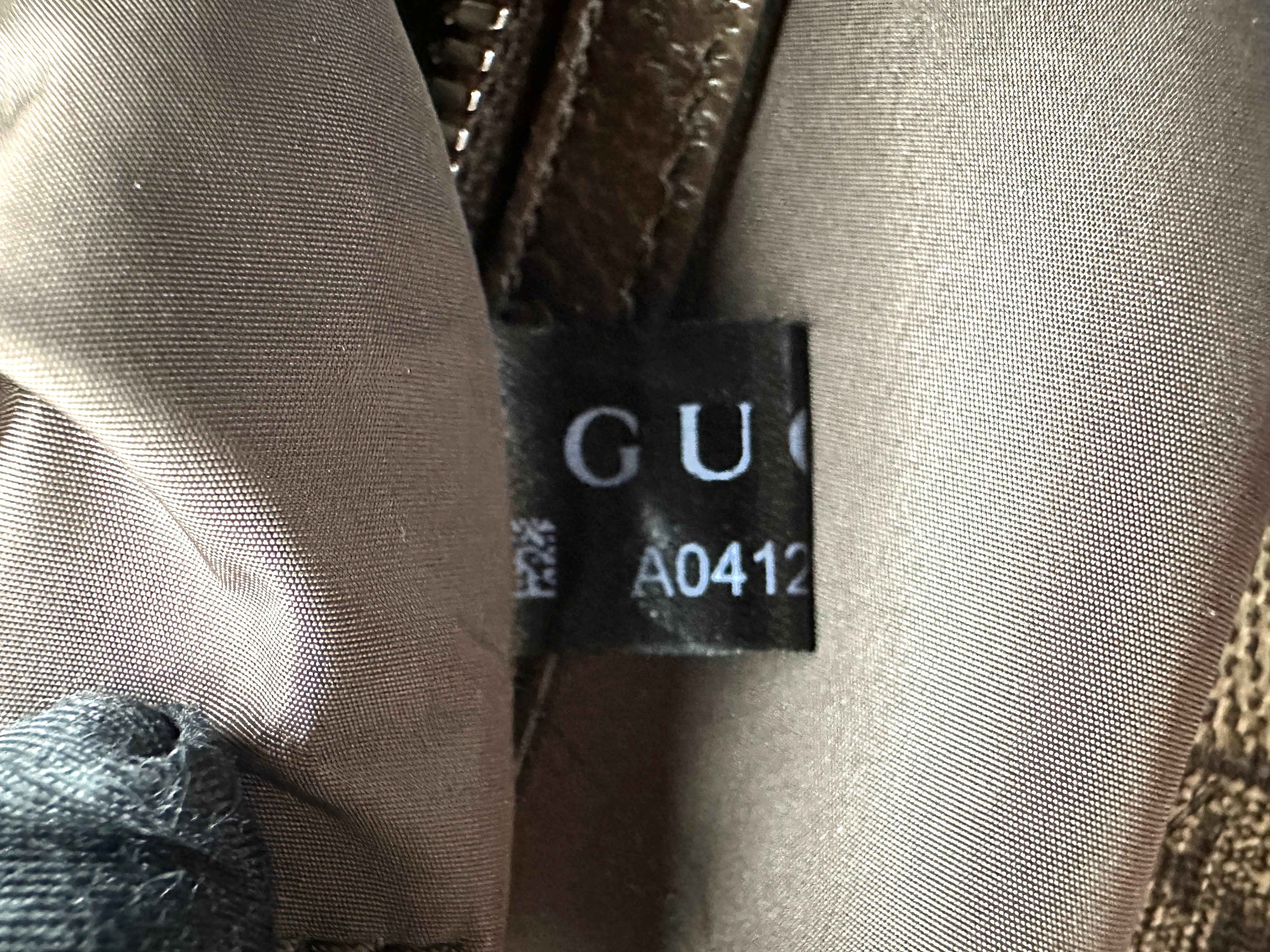 Gucci GG Supreme Canvas Web Loop Handle Bag GG1059