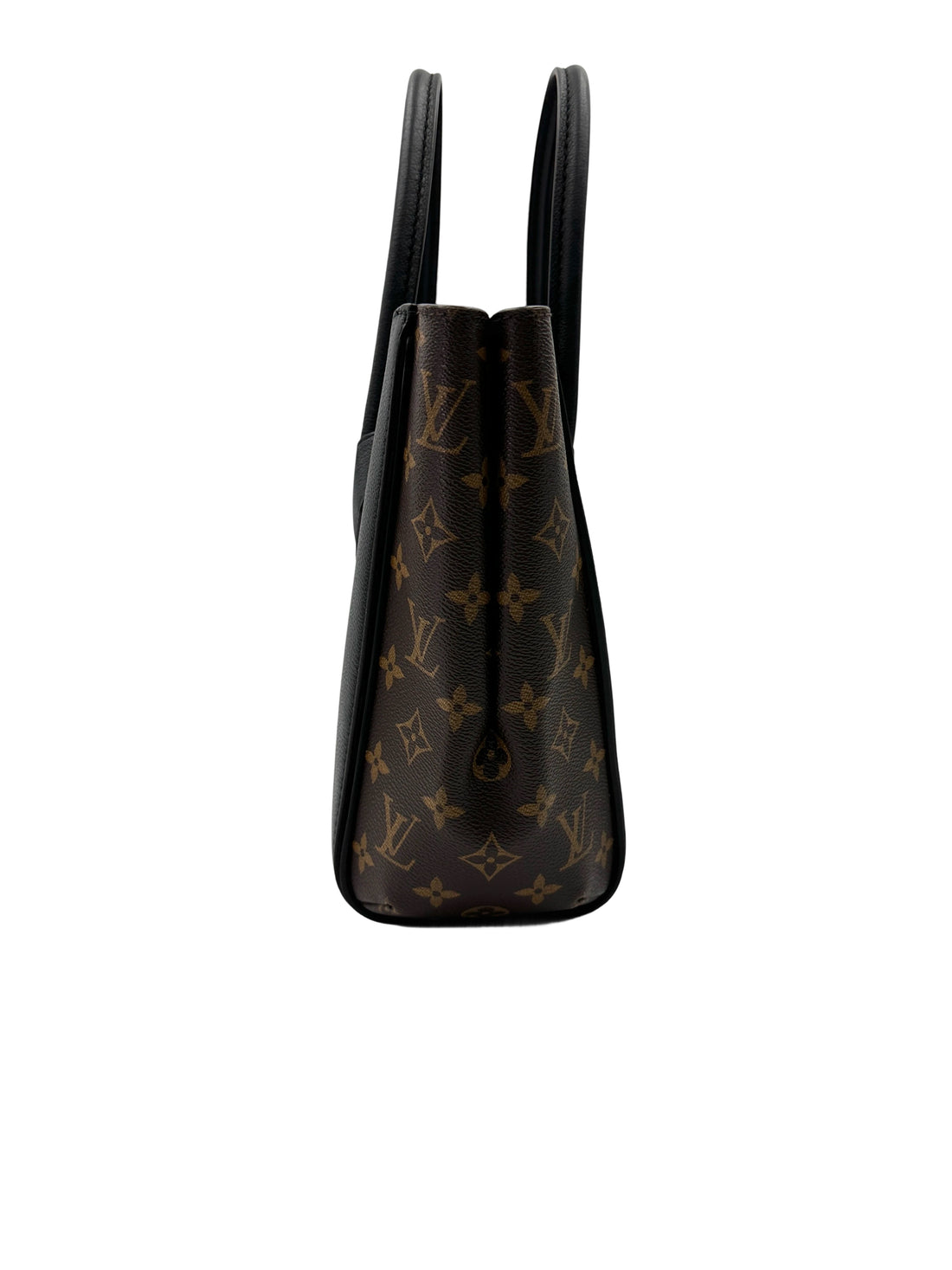 Louis Vuitton Kimono Monogram Canvas & Black Leather Handle Bag LV2803