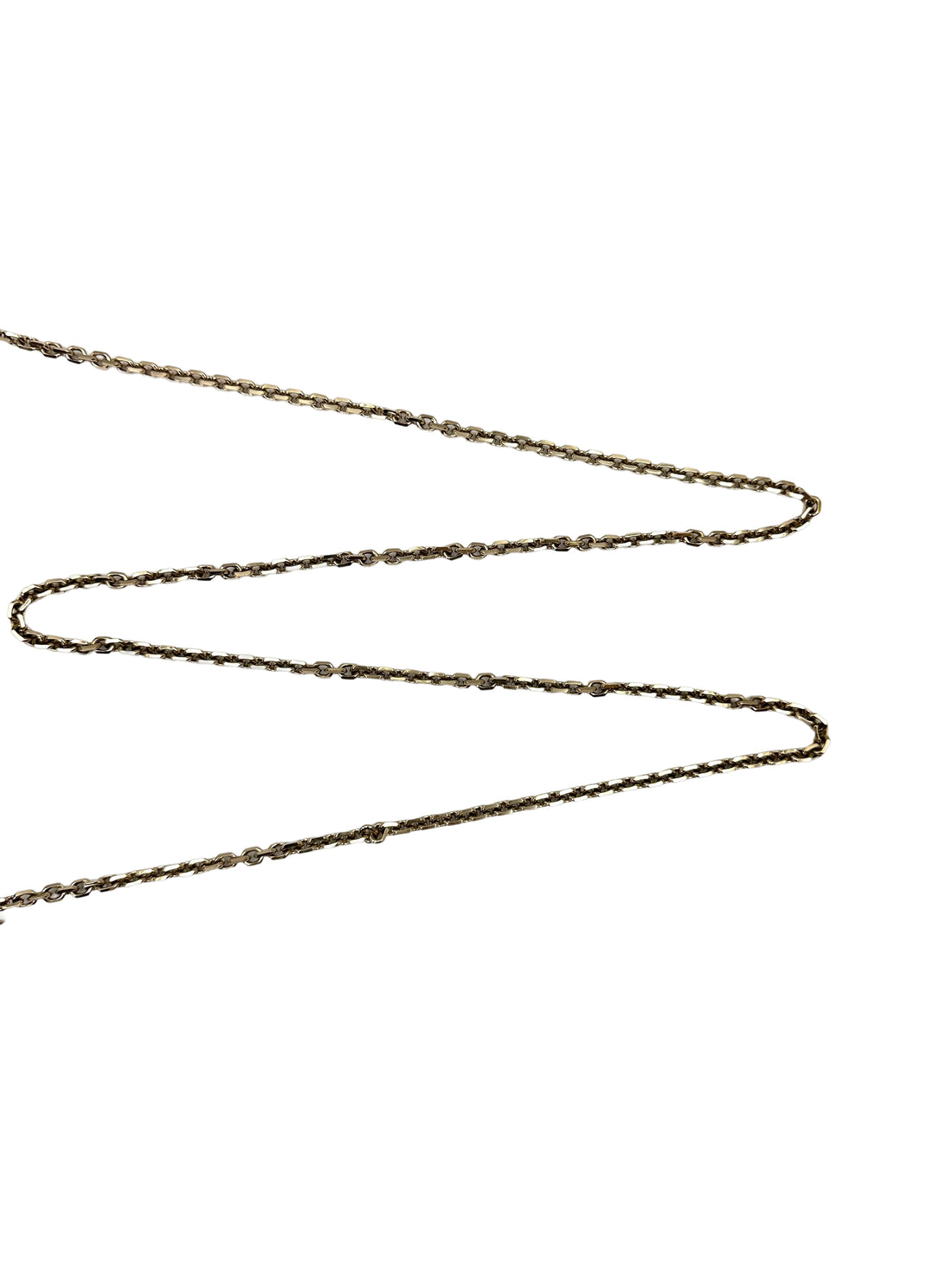 Christian Dior Lady Dior Silver Cannage Leather Chain Clutch DR742