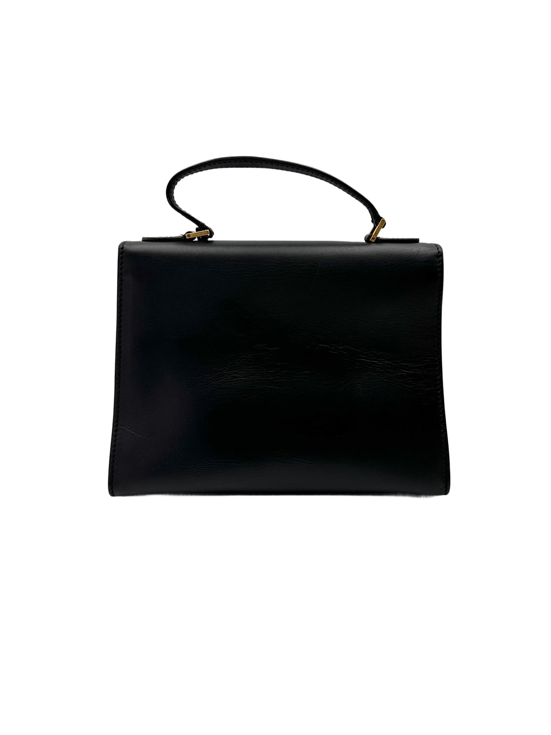 Christian Dior Addict Black Leather Handle Bag DR744