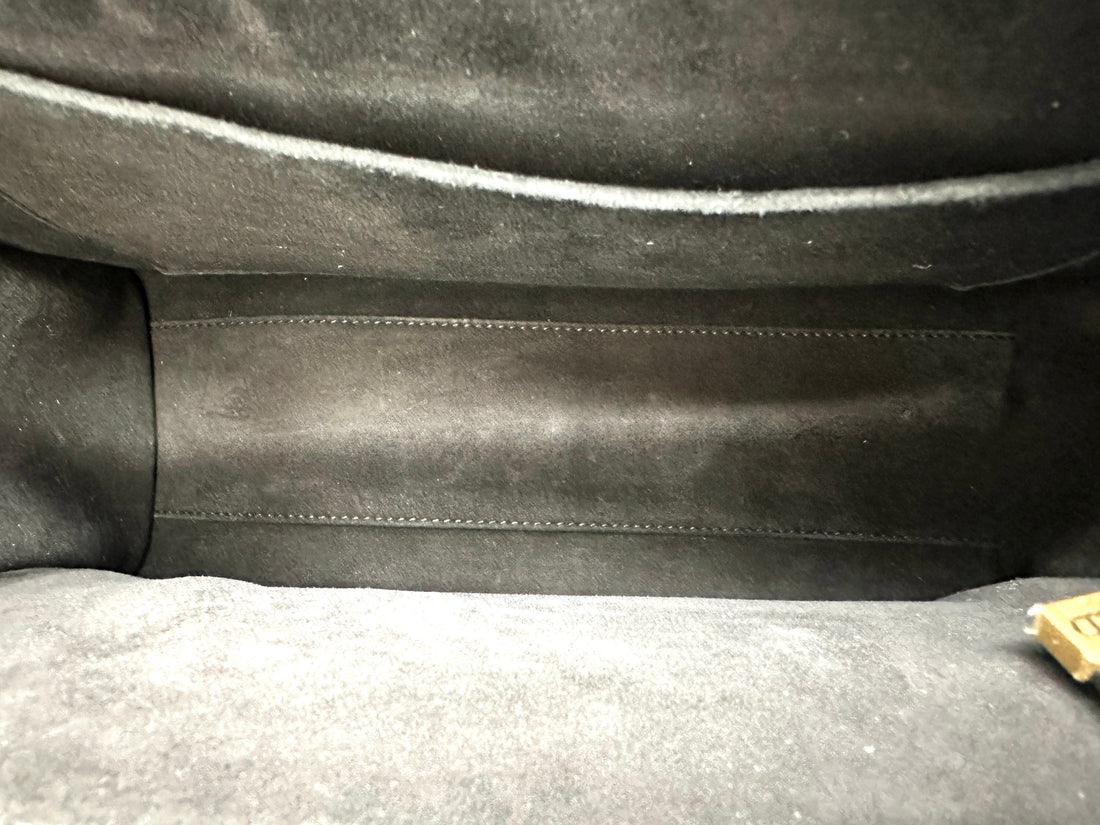 Christian Dior Addict Black Leather Handle Bag DR744