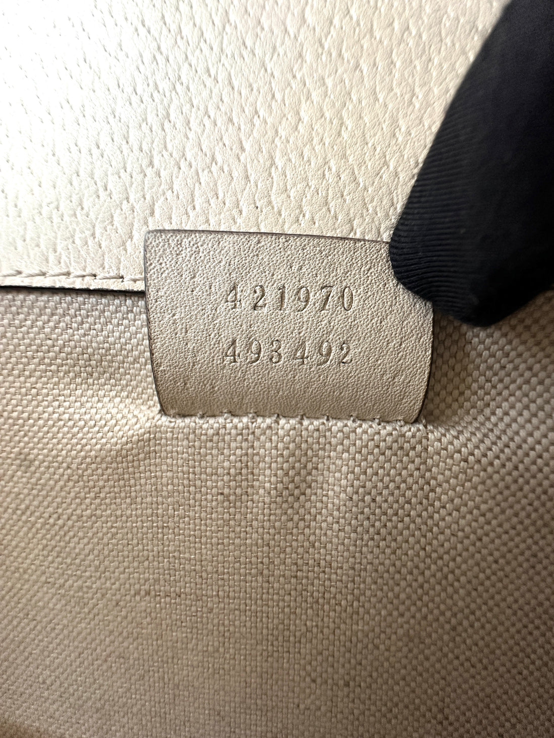 Gucci Dionysus White Leather Small Size Shoulder Bag GG1072