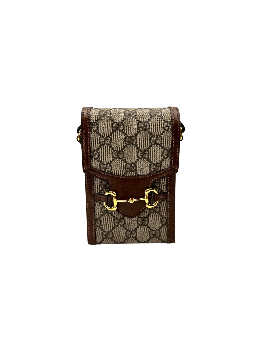 Gucci Horsebit 1955 GG Supreme Shoulder Bag GG1066