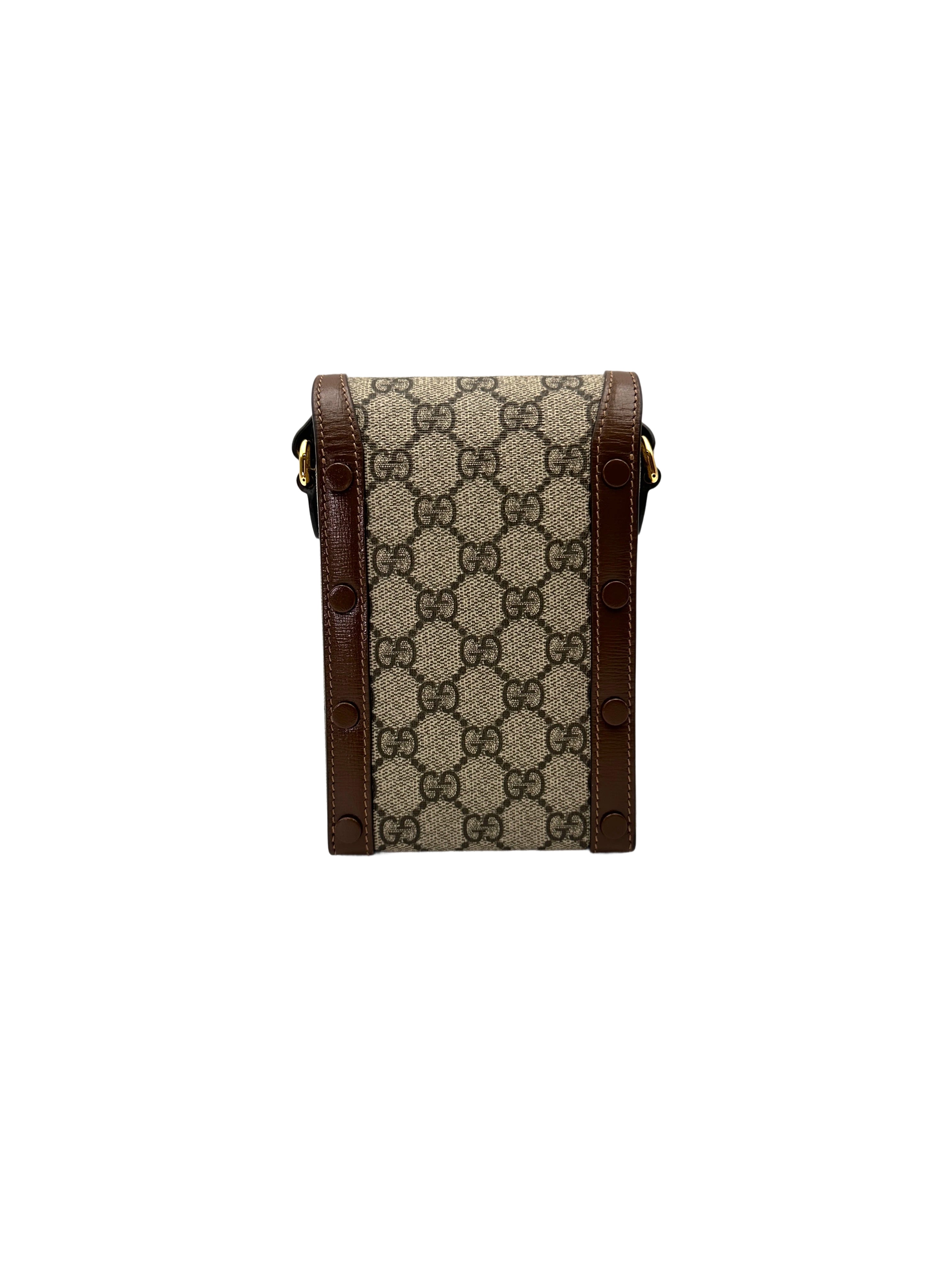 Gucci Horsebit 1955 GG Supreme Shoulder Bag GG1066