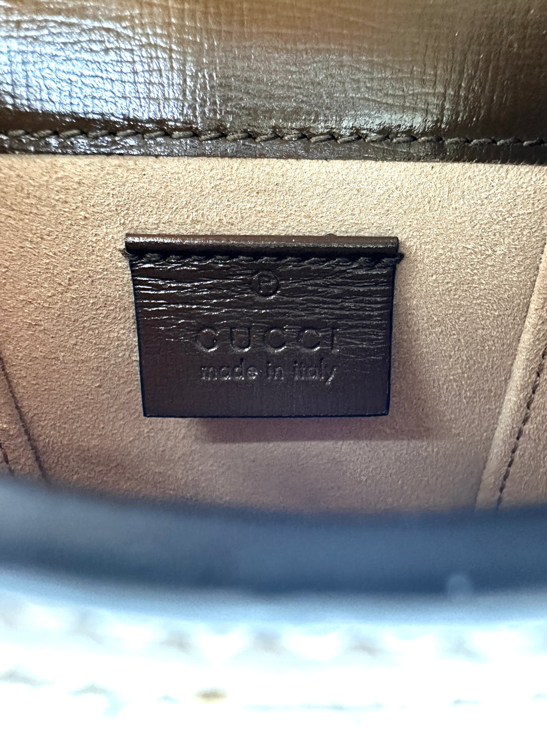 Gucci Horsebit 1955 GG Supreme Shoulder Bag GG1066