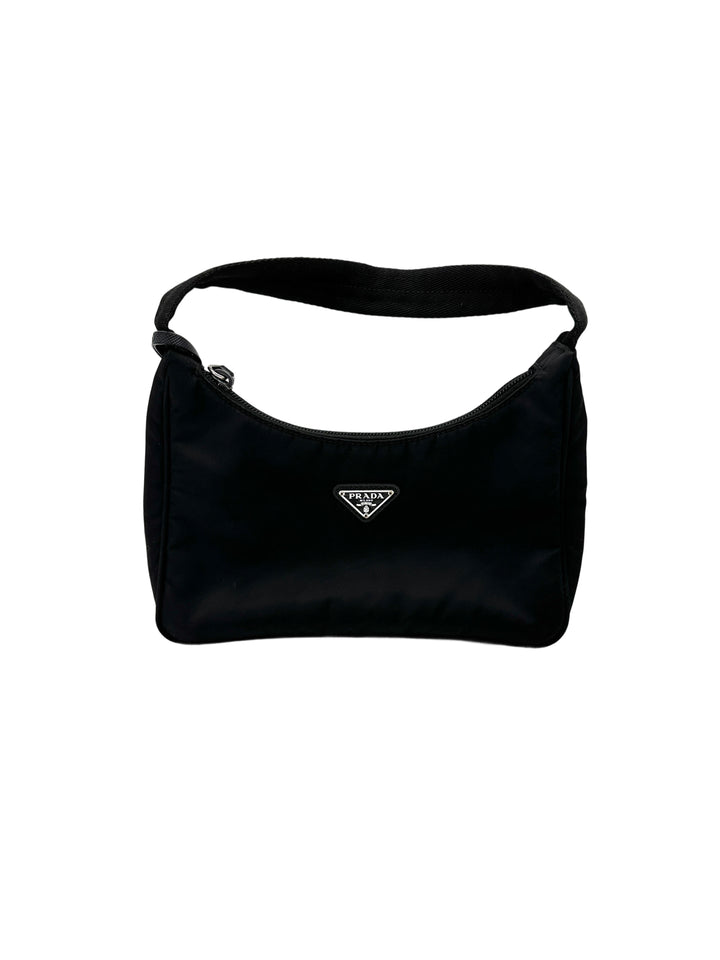 Prada 2000 Re-Edition Blue Shoulder Bag PR365