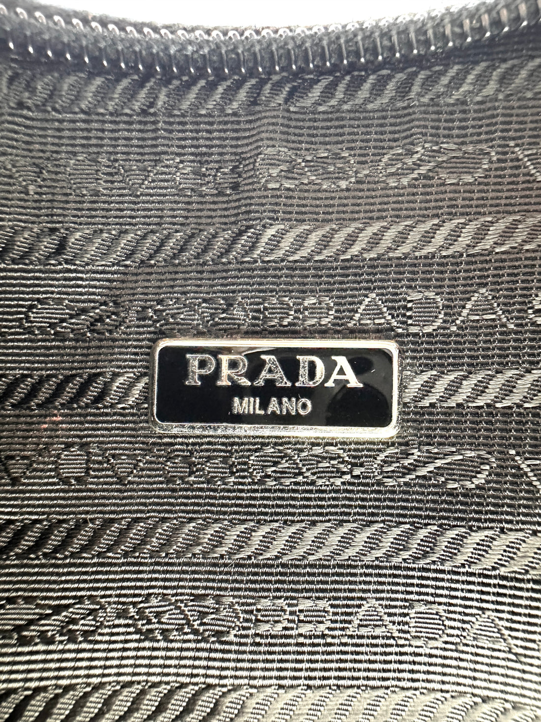 Prada 2000 Re-Edition Blue Shoulder Bag PR365