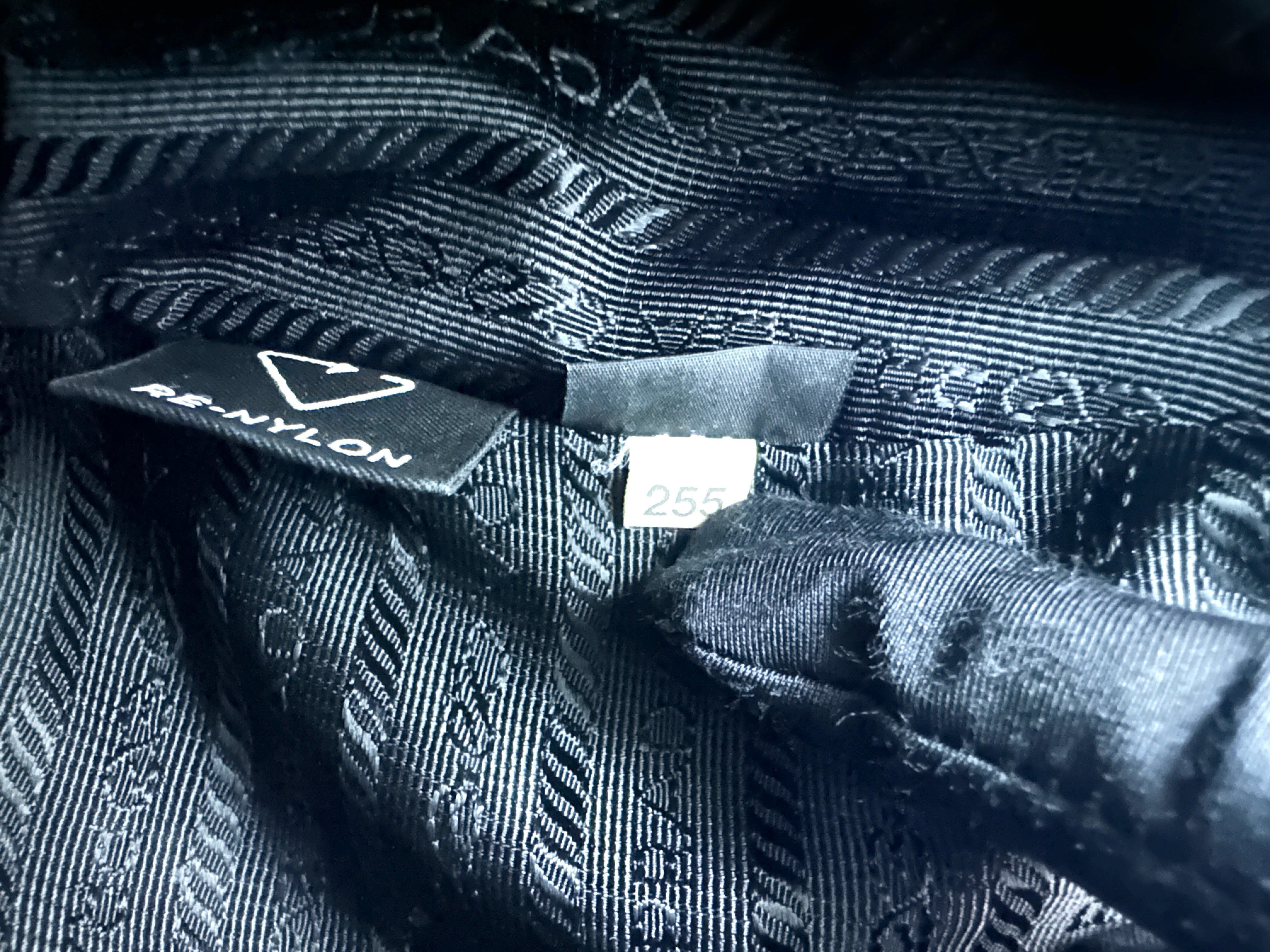 Prada 2000 Re-Edition Blue Shoulder Bag PR365