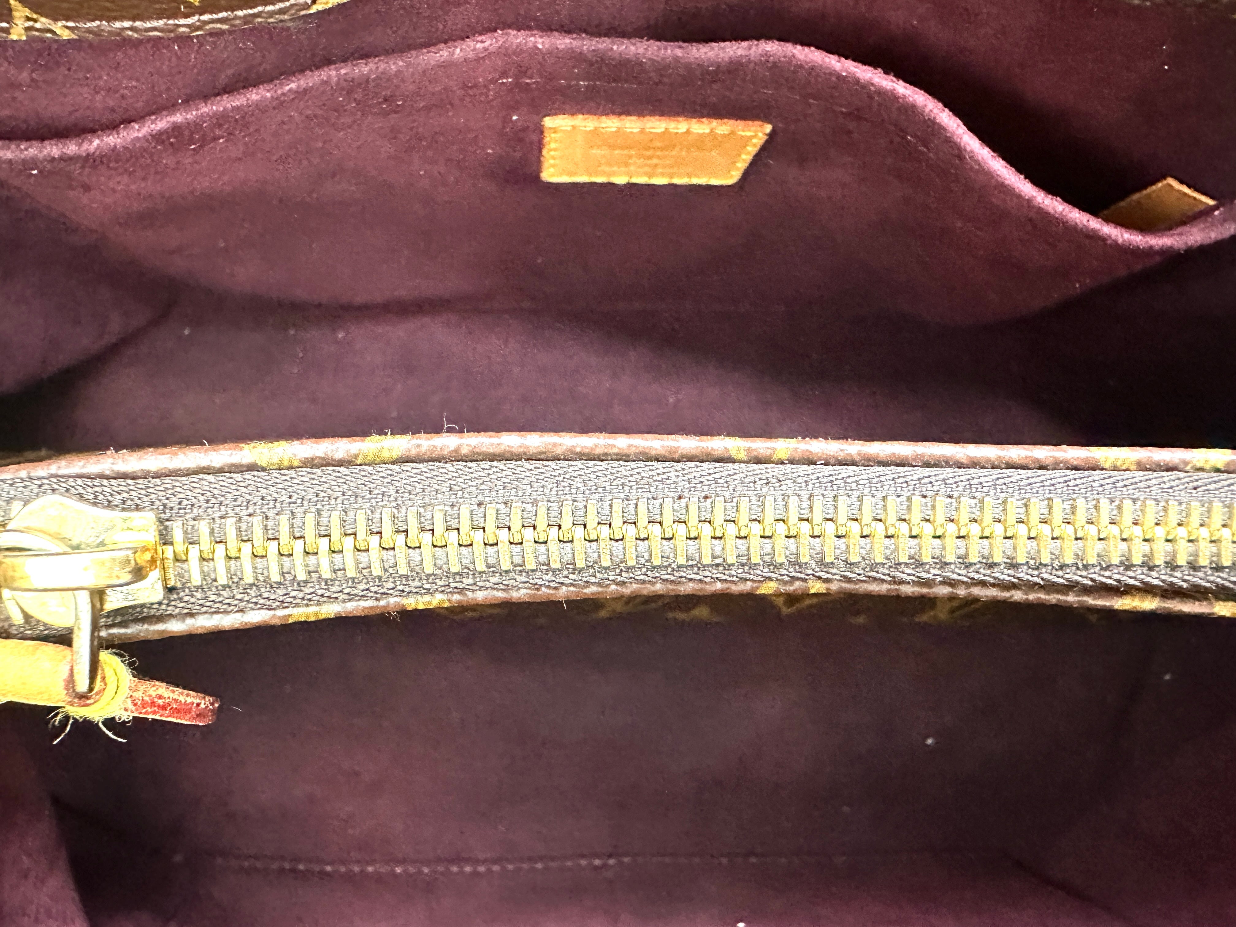 Louis Vuitton Montaigne MM Monogram Canvas Handle Bag LV2805