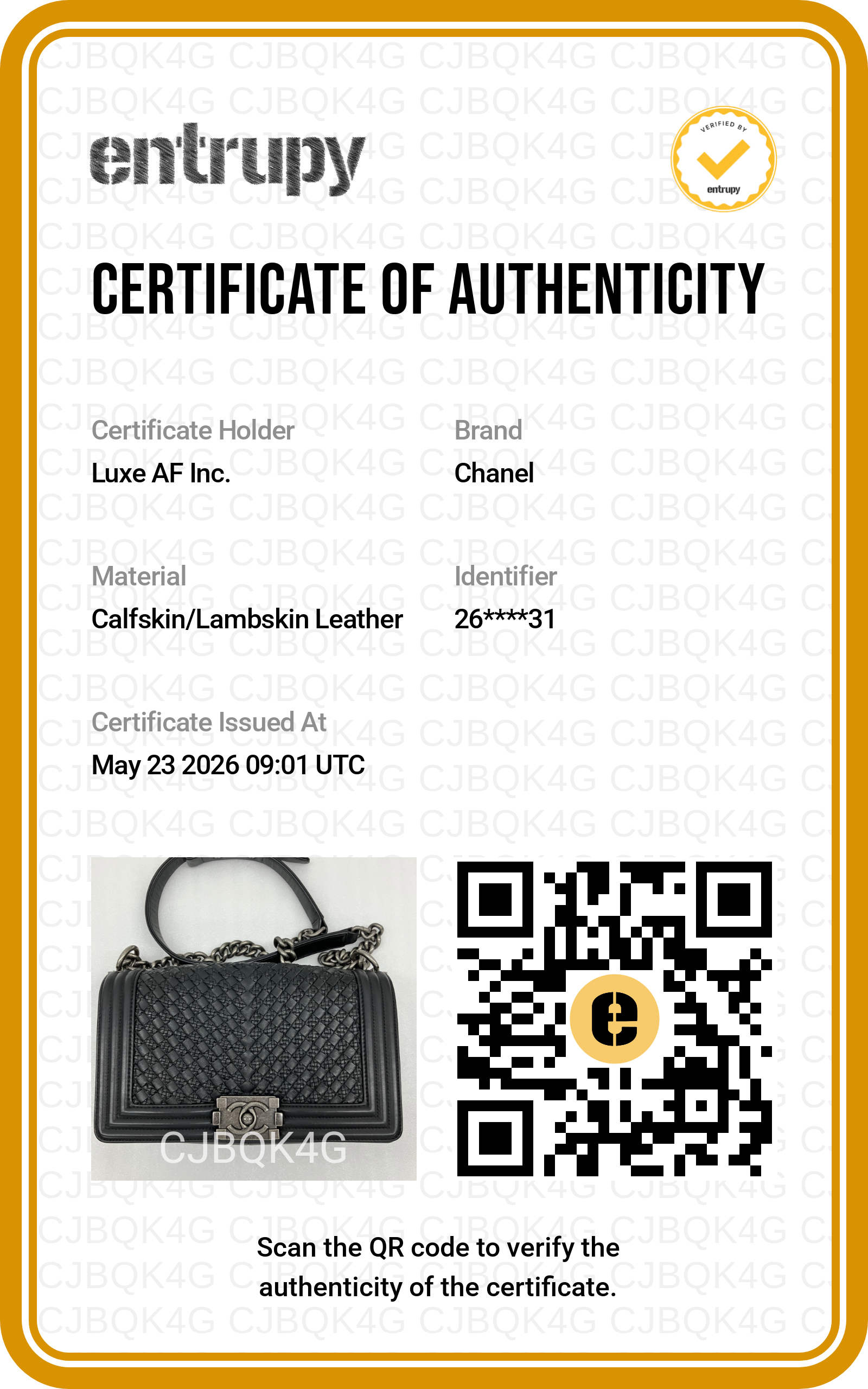 Chanel LeBoy Black Woven Leather Medium Size Flap Bag With Silver Buckle(26***31) CC2001