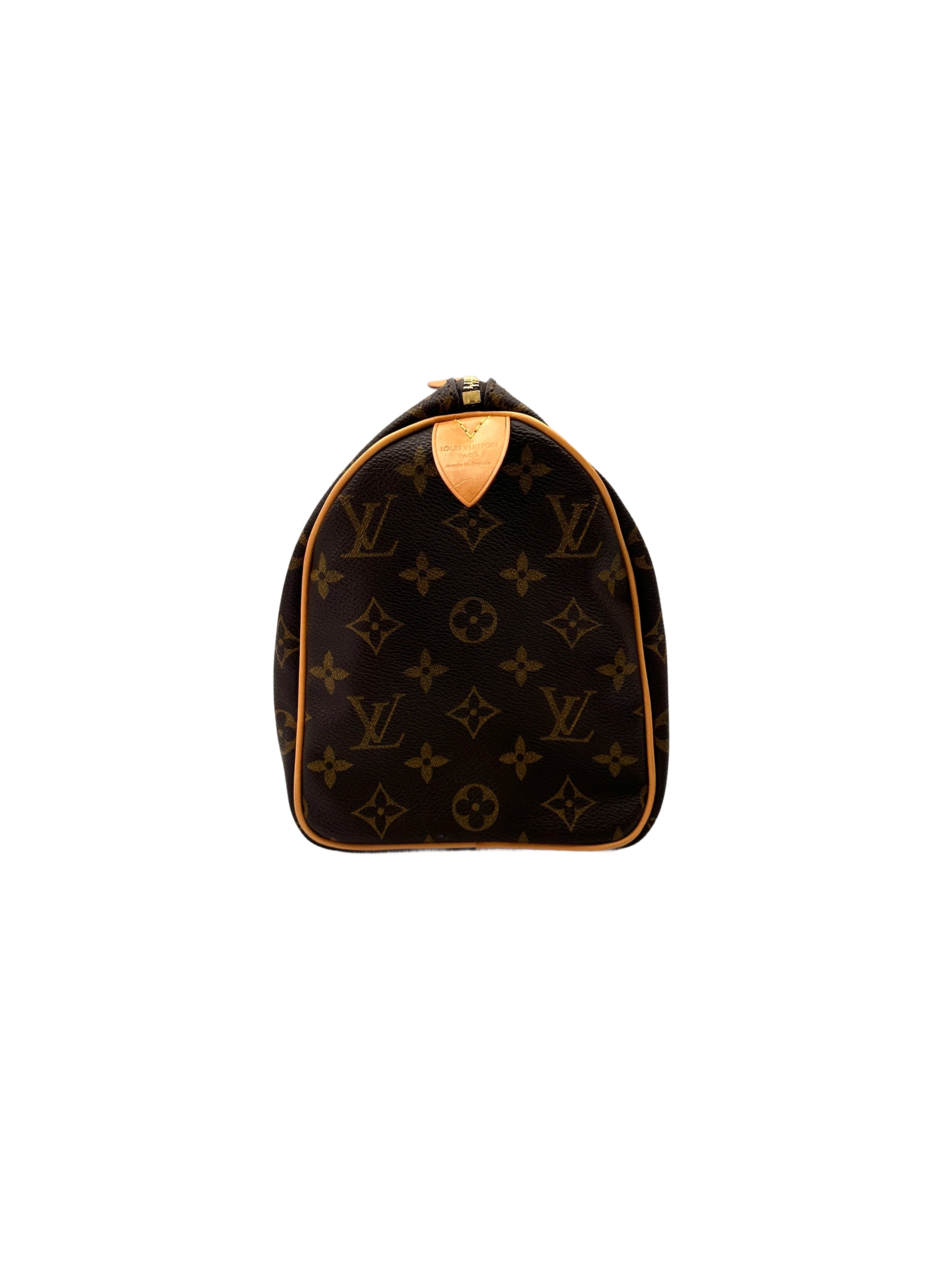 Louis Vuitton Speedy25 Monogram Canvas Handle Bag LV2809