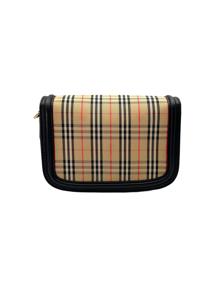 Burberry Check Link Shoulder Bag BR61