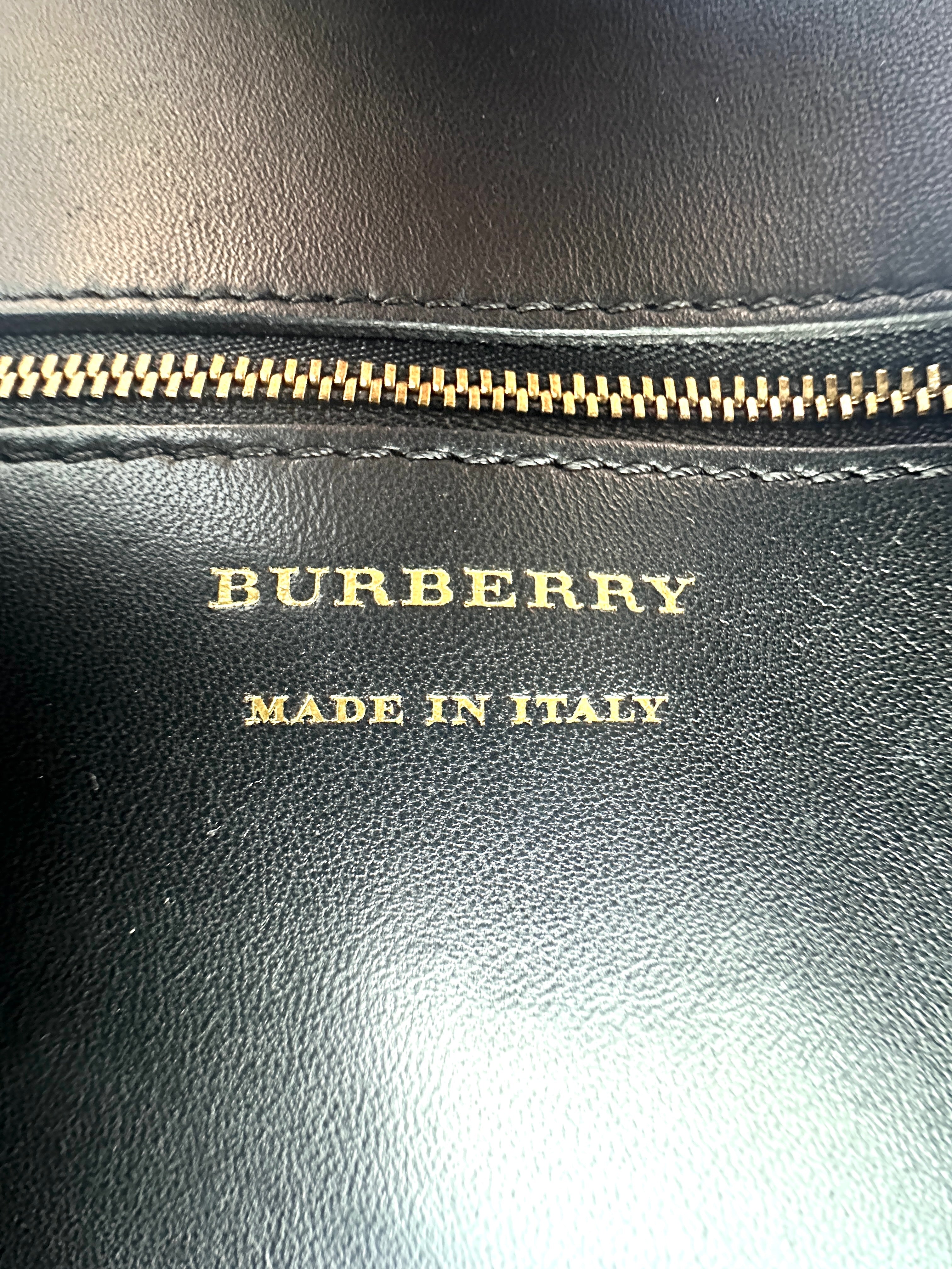 Burberry Check Link Shoulder Bag BR61