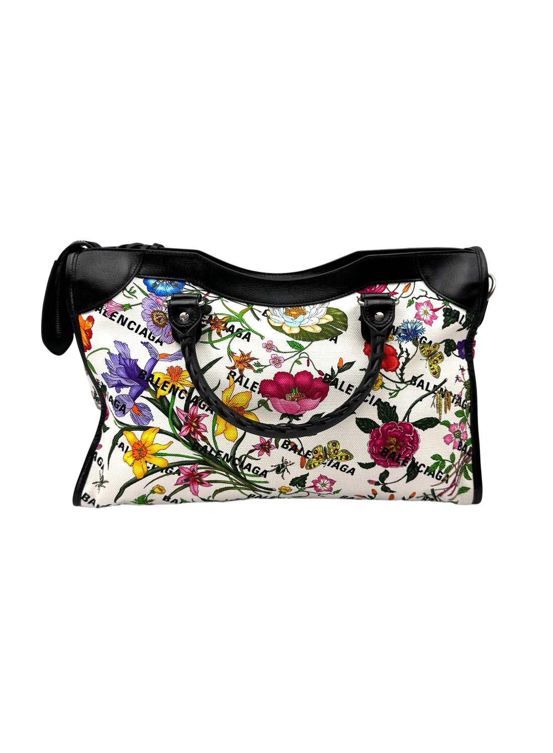 Gucci x Balenciaga The Hacker Project Neo Classic Floral Bag GG1079