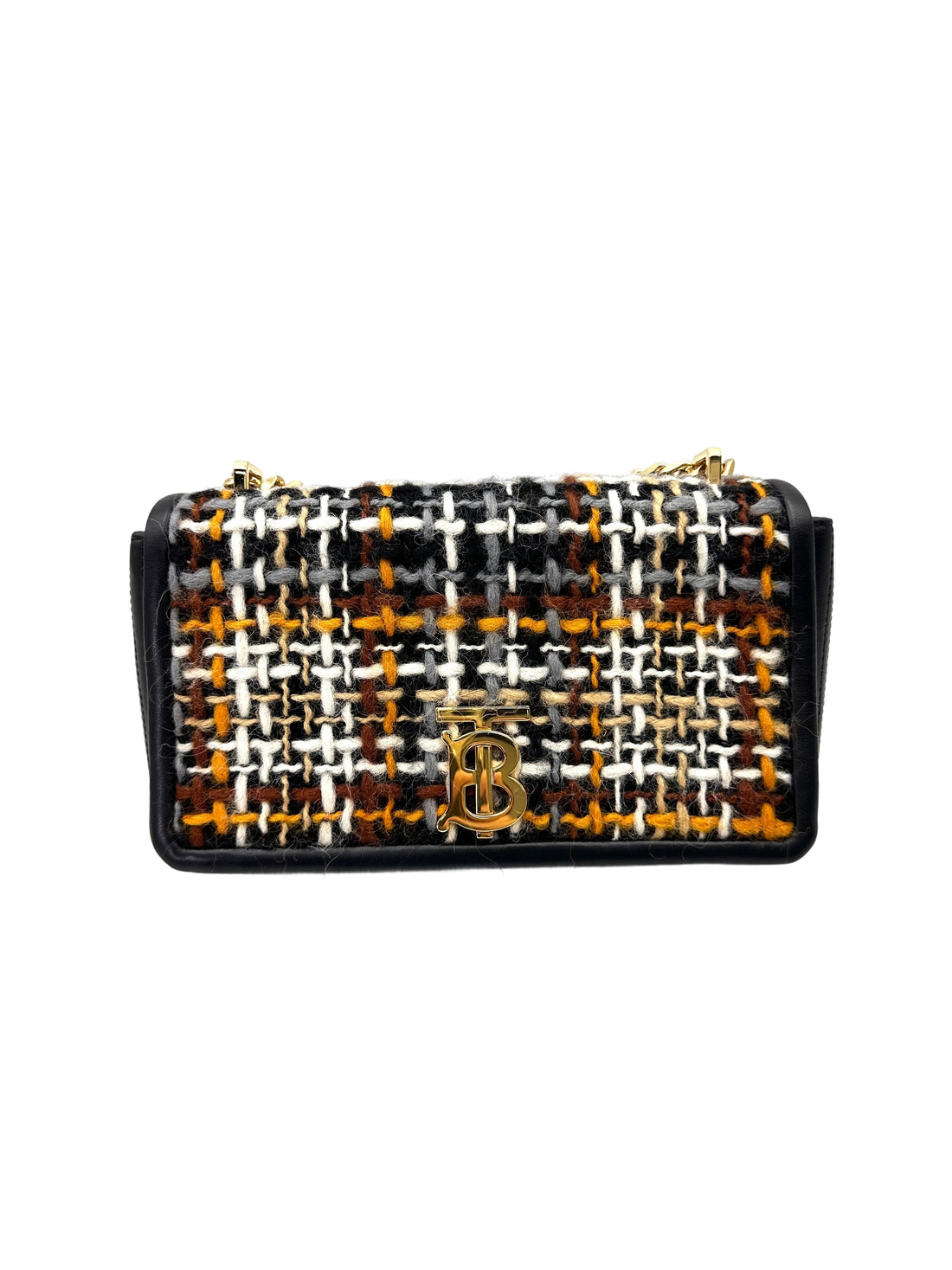 Burberry Lola Tweed Shoulder Bag BR62