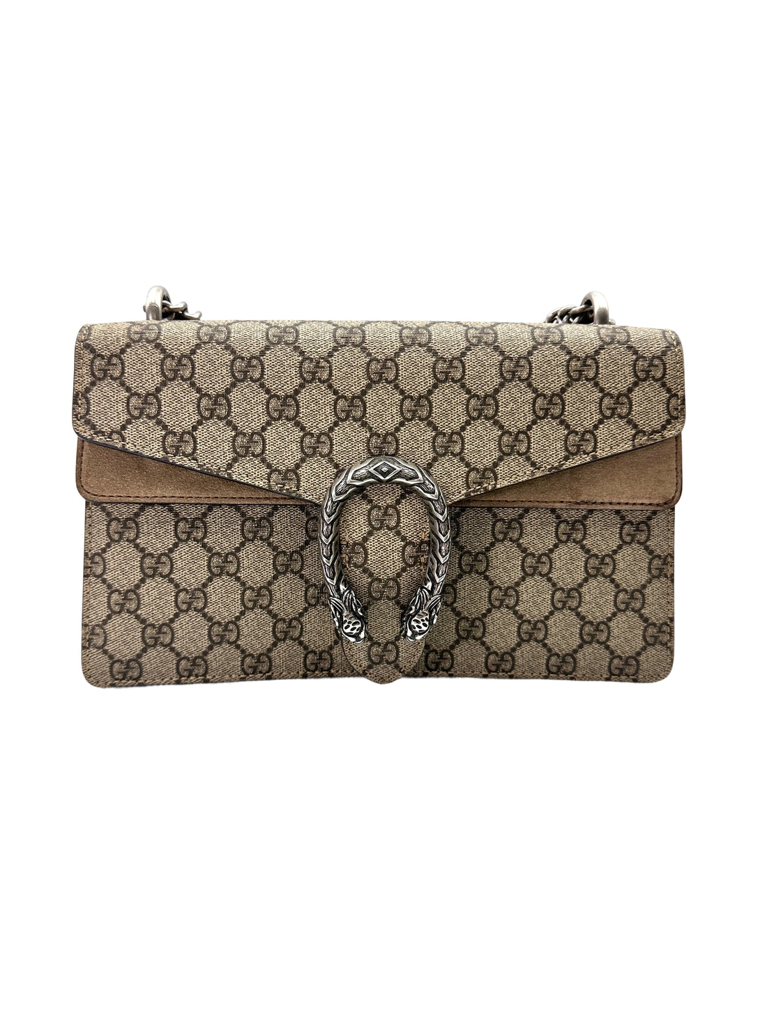Gucci Dionysus GG Supreme Canvas Medium Size Shoulder Bag GG1083