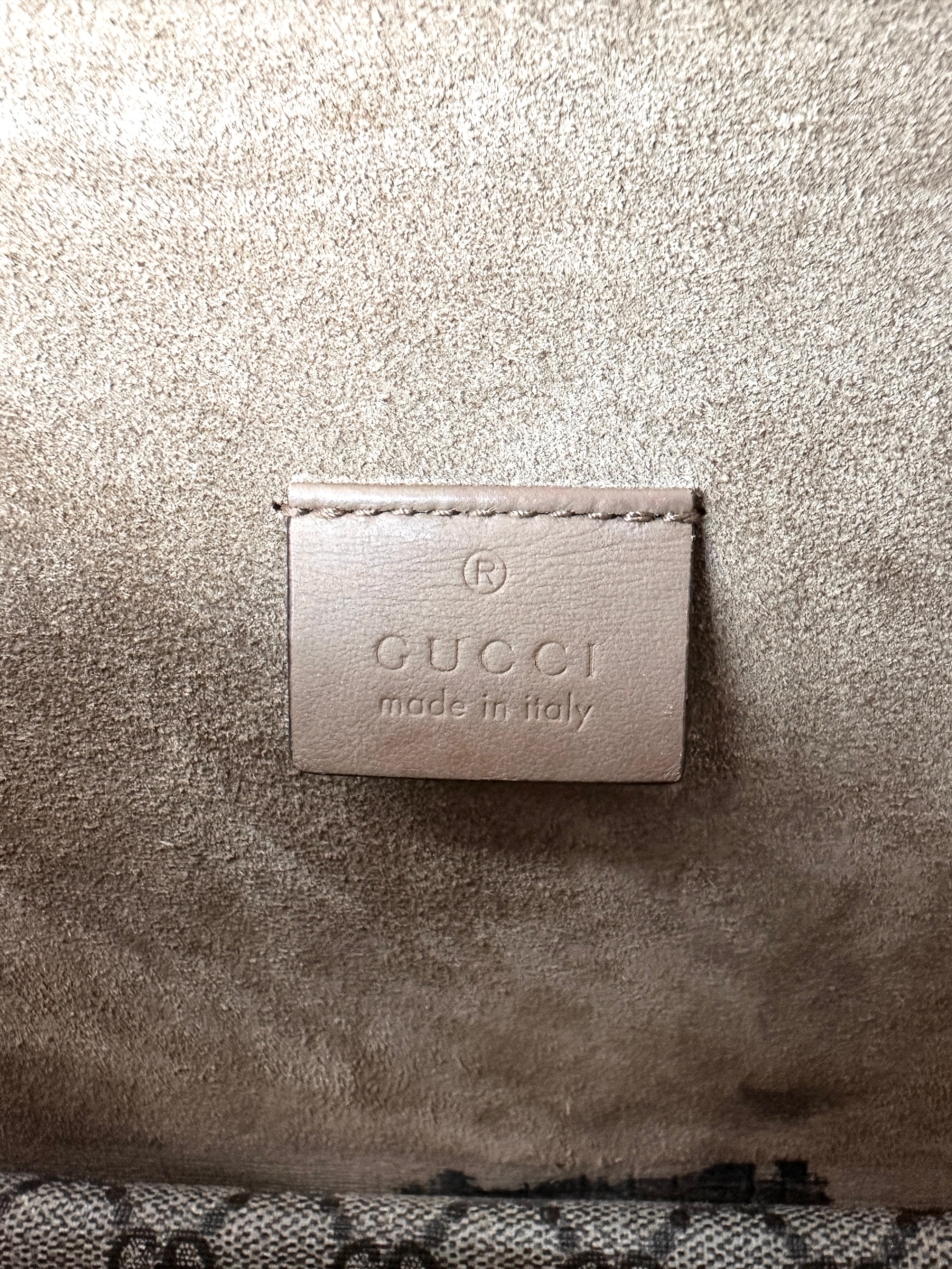 Gucci Dionysus GG Supreme Canvas Medium Size Shoulder Bag GG1083