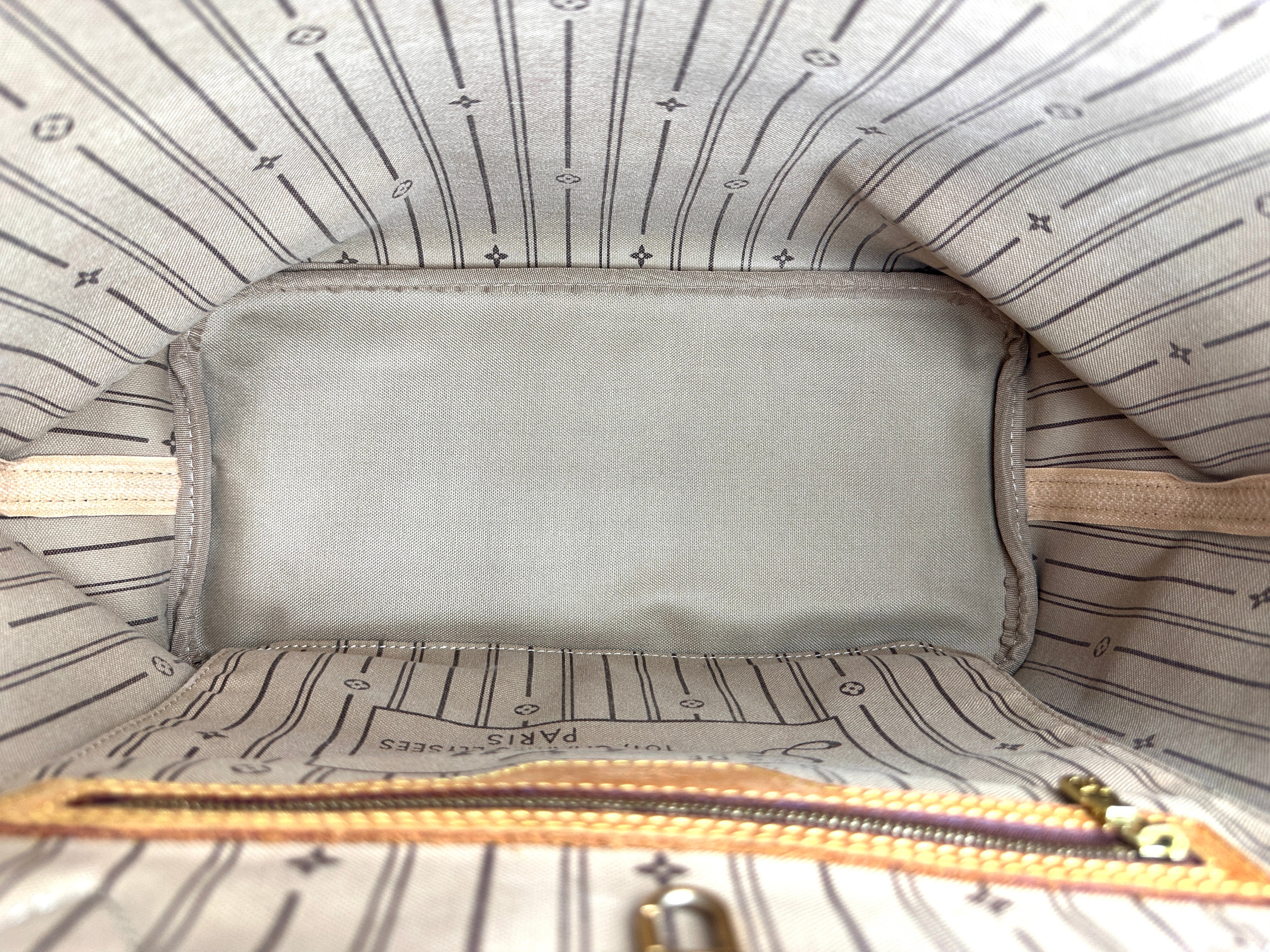 Louis Vuitton Neverfull MM Monogram Canvas Handle Bag LV2812