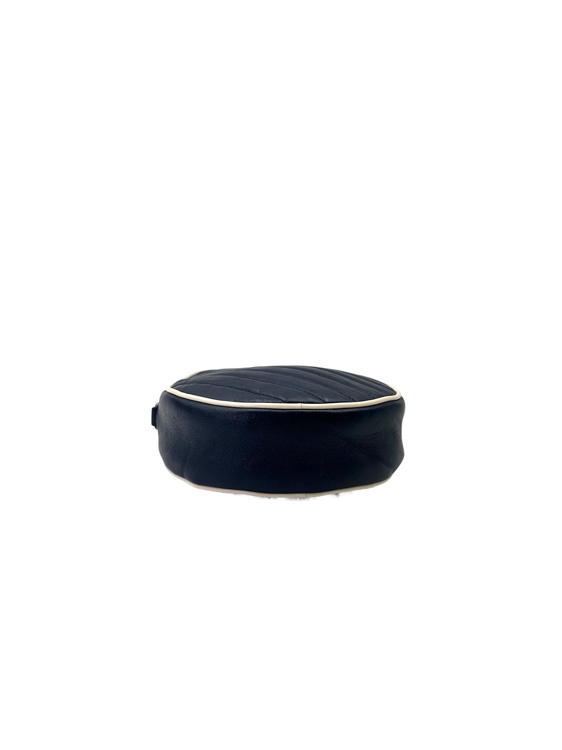 Gucci GG Marmont Blue Matelasse Leather Round Bag GG1088