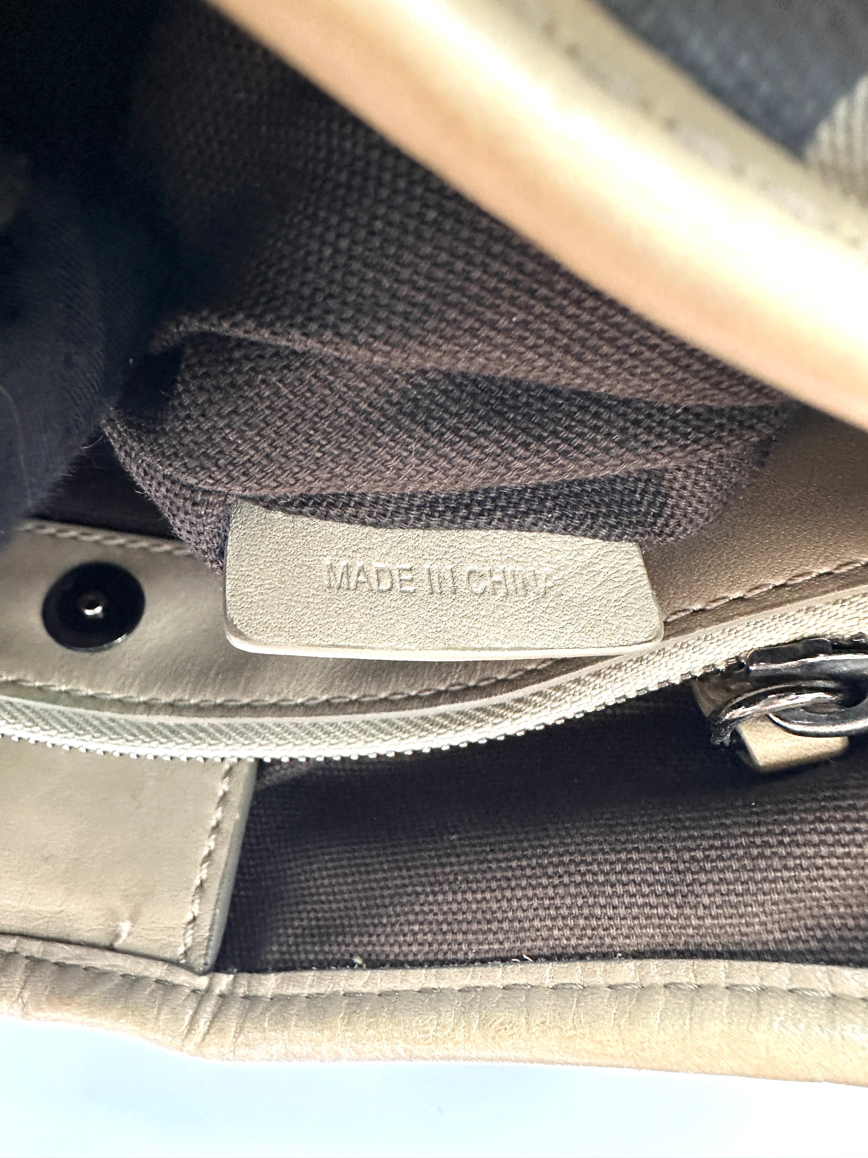Burberry Smoked Check Coated Canvas Bucket Bag BR60