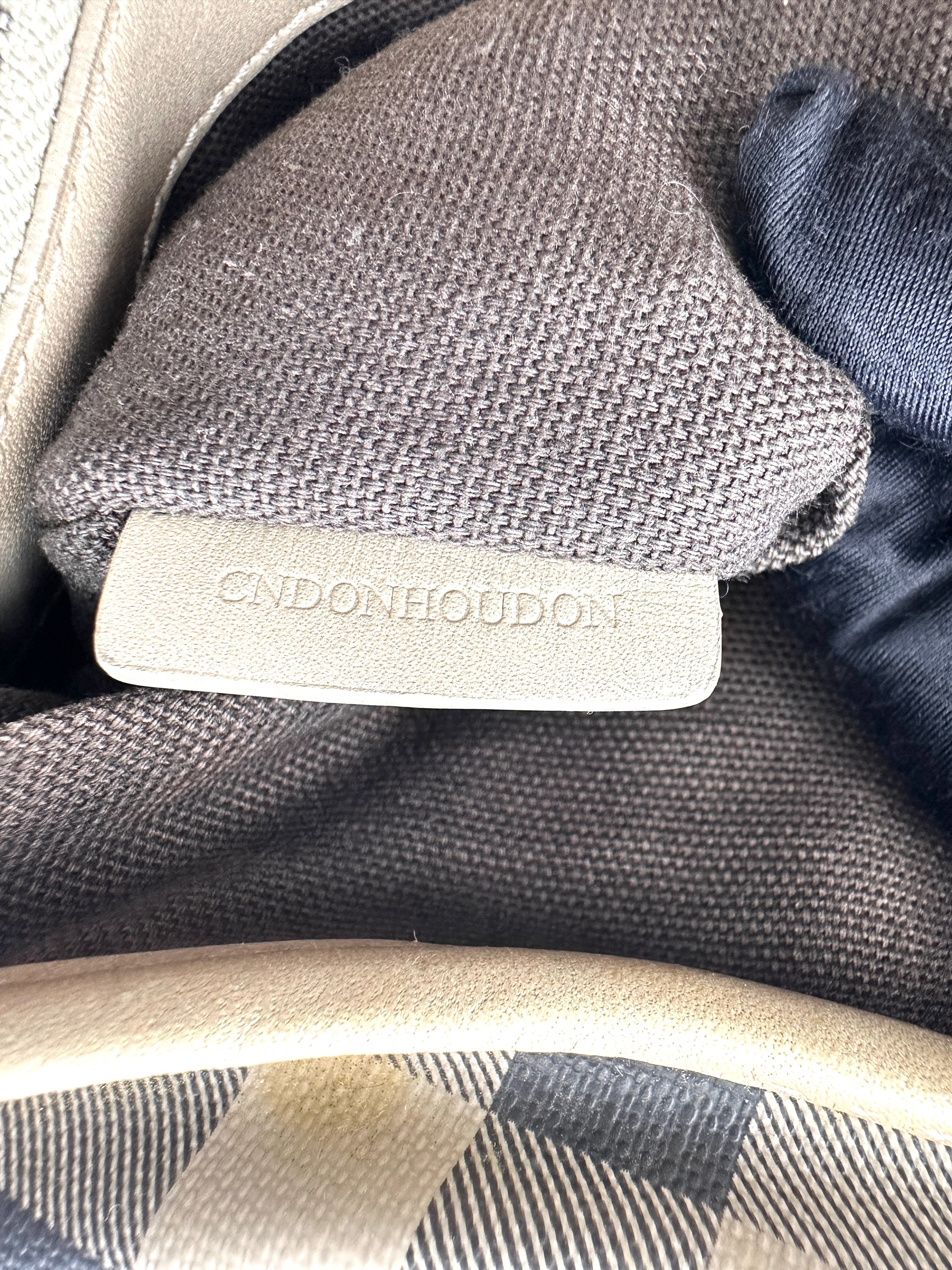 Burberry Smoked Check Coated Canvas Bucket Bag BR60