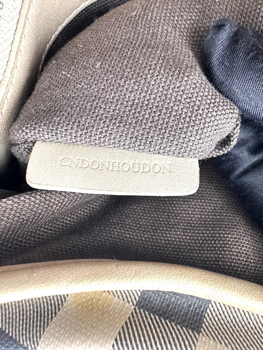 Burberry Smoked Check Coated Canvas Bucket Bag BR60