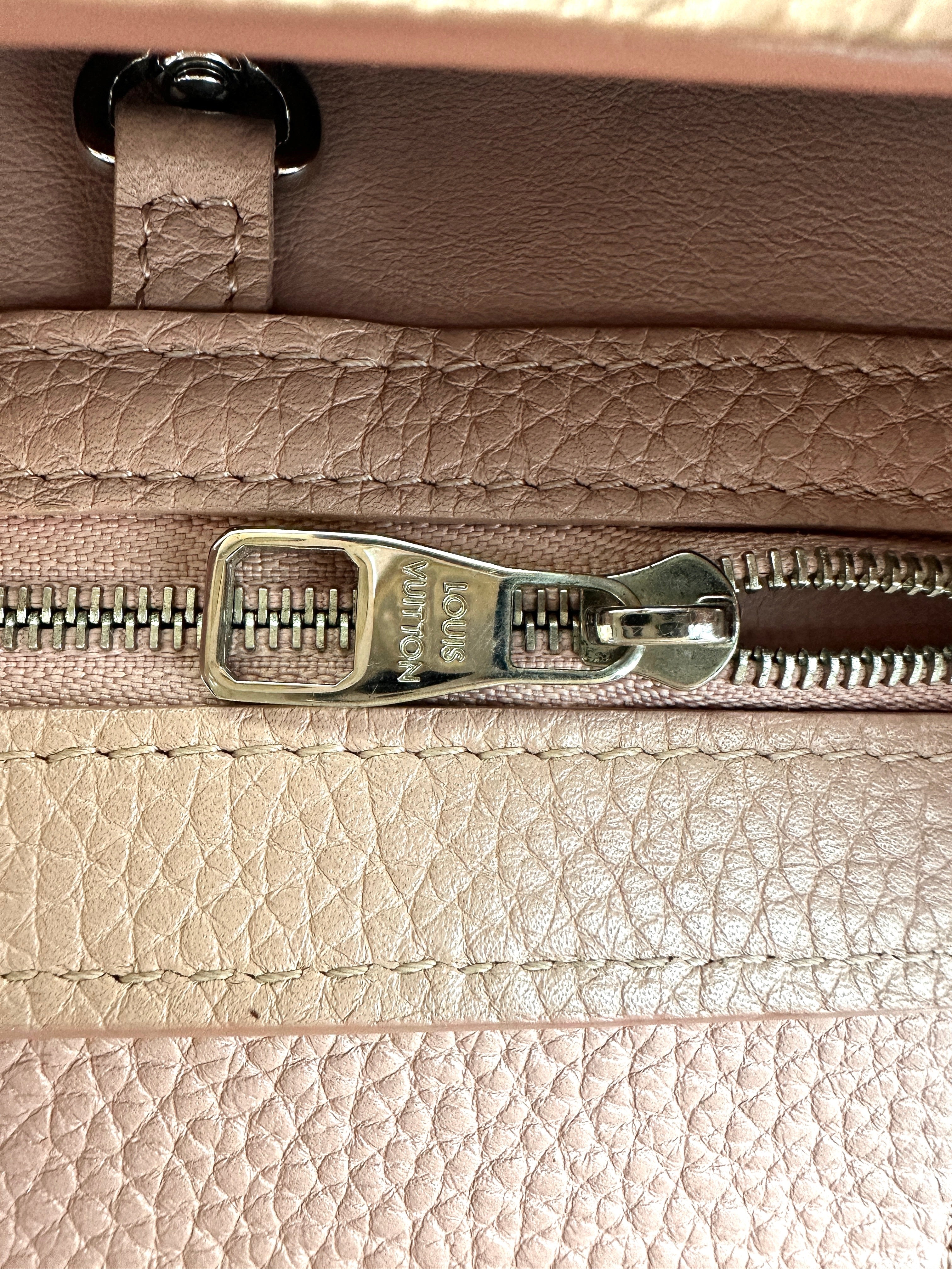 Louis Vuitton Capucines Pink Leather Mechanical Flowers Handle Bag LV2813