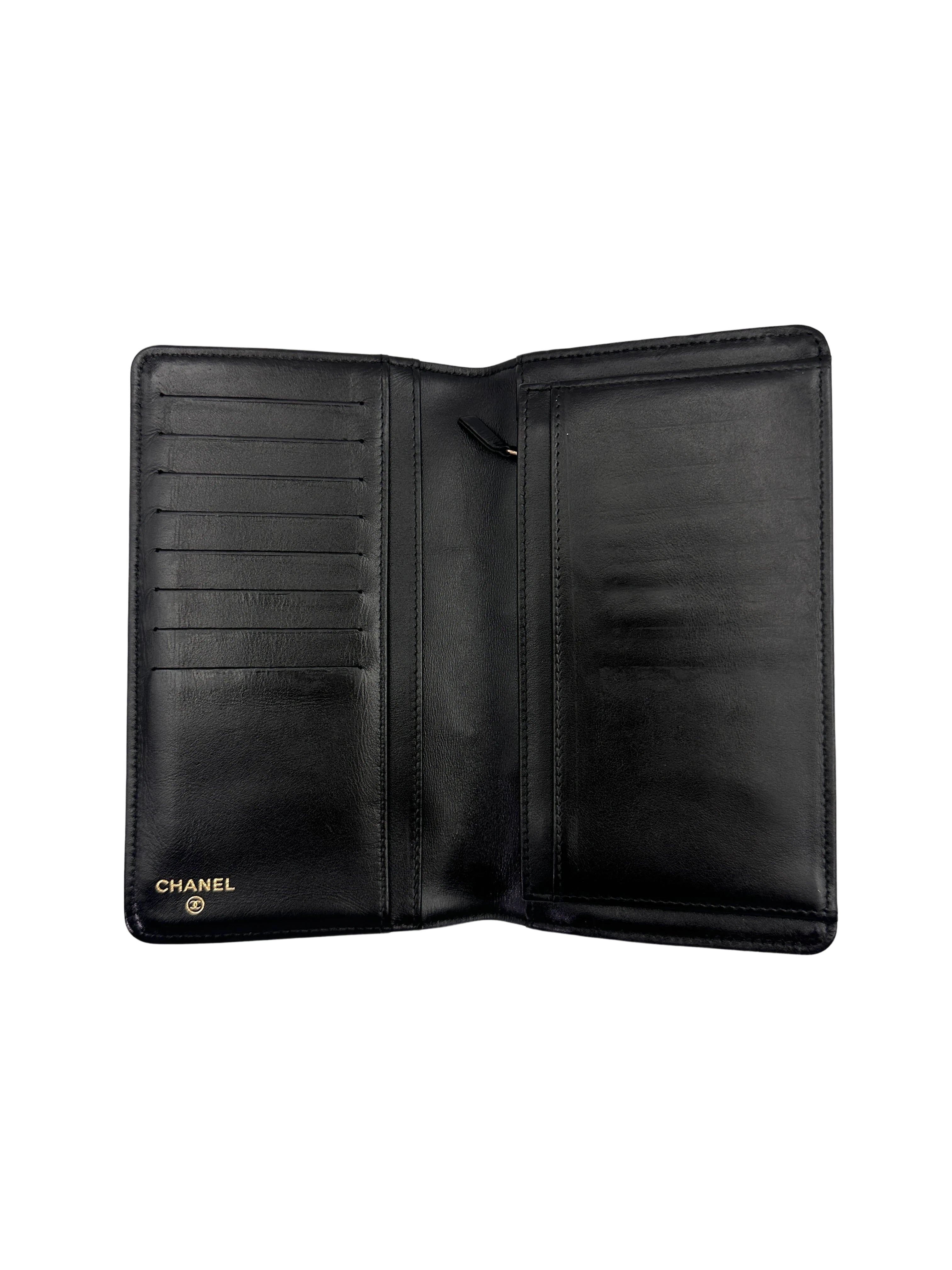 Chanel LeBoy Black Quilted Leather Wallet On Chain(25***61) CC2006