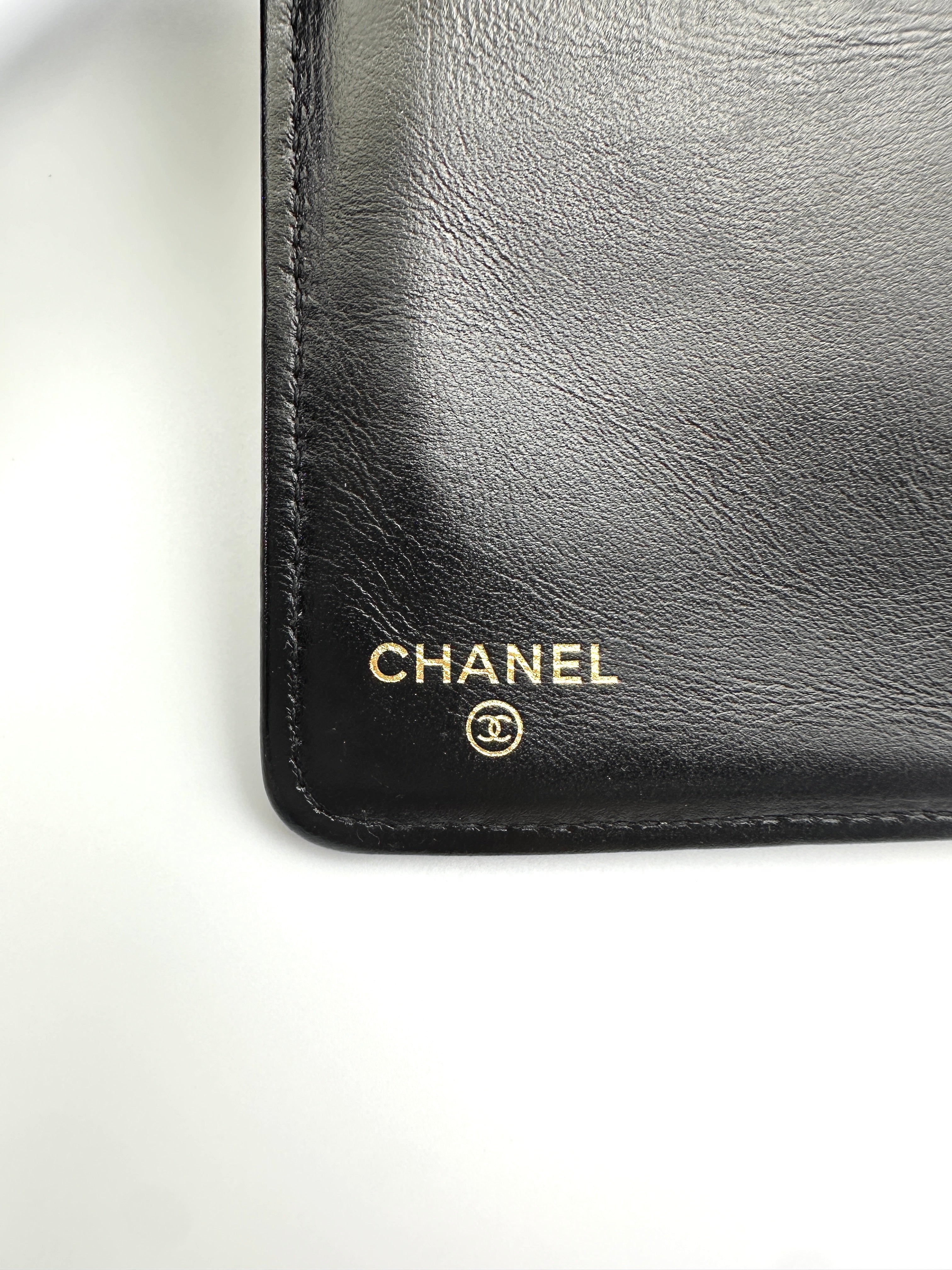 Chanel LeBoy Black Quilted Leather Wallet On Chain(25***61) CC2006