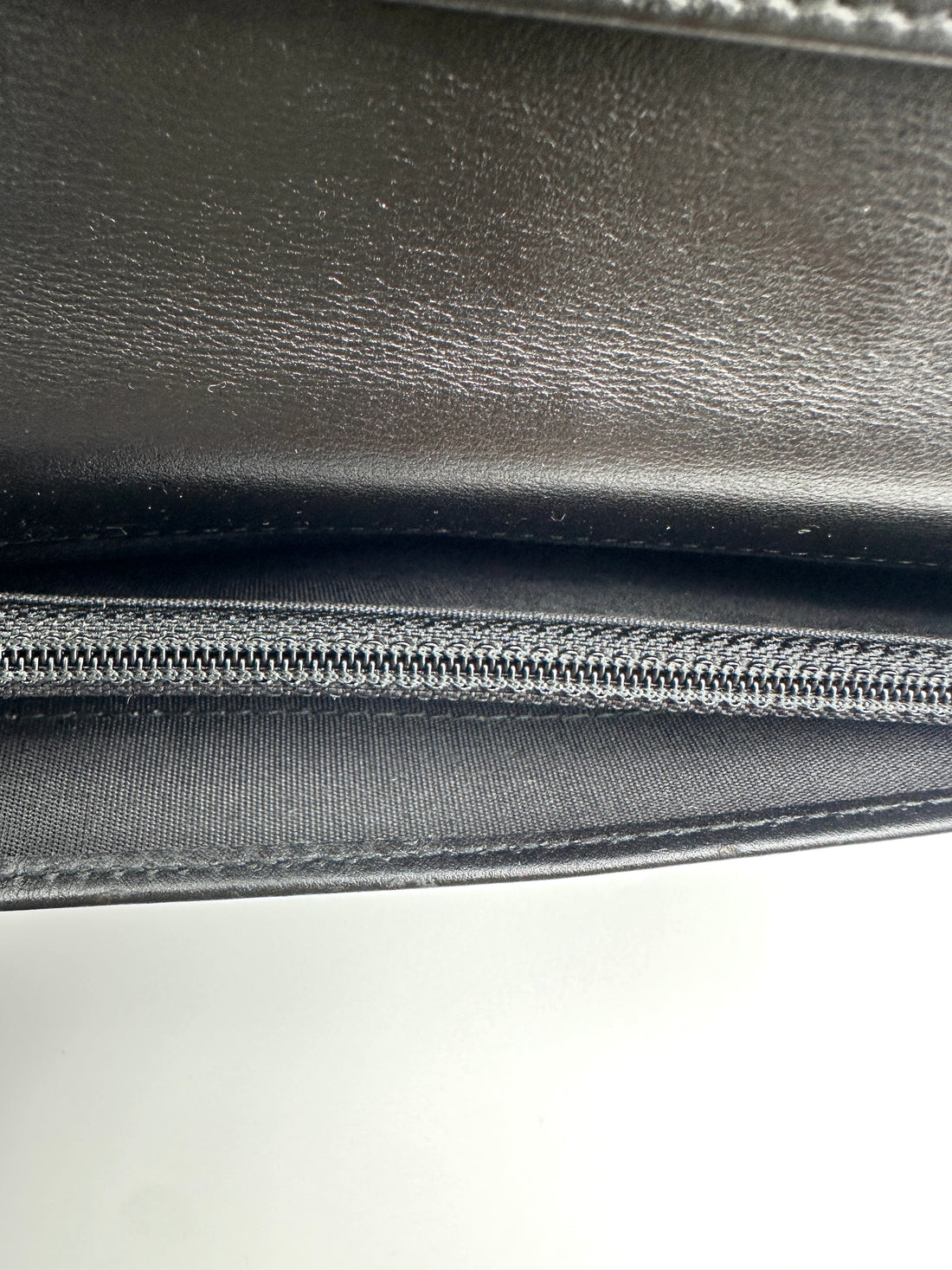 Chanel LeBoy Black Quilted Leather Wallet On Chain(25***61) CC2006