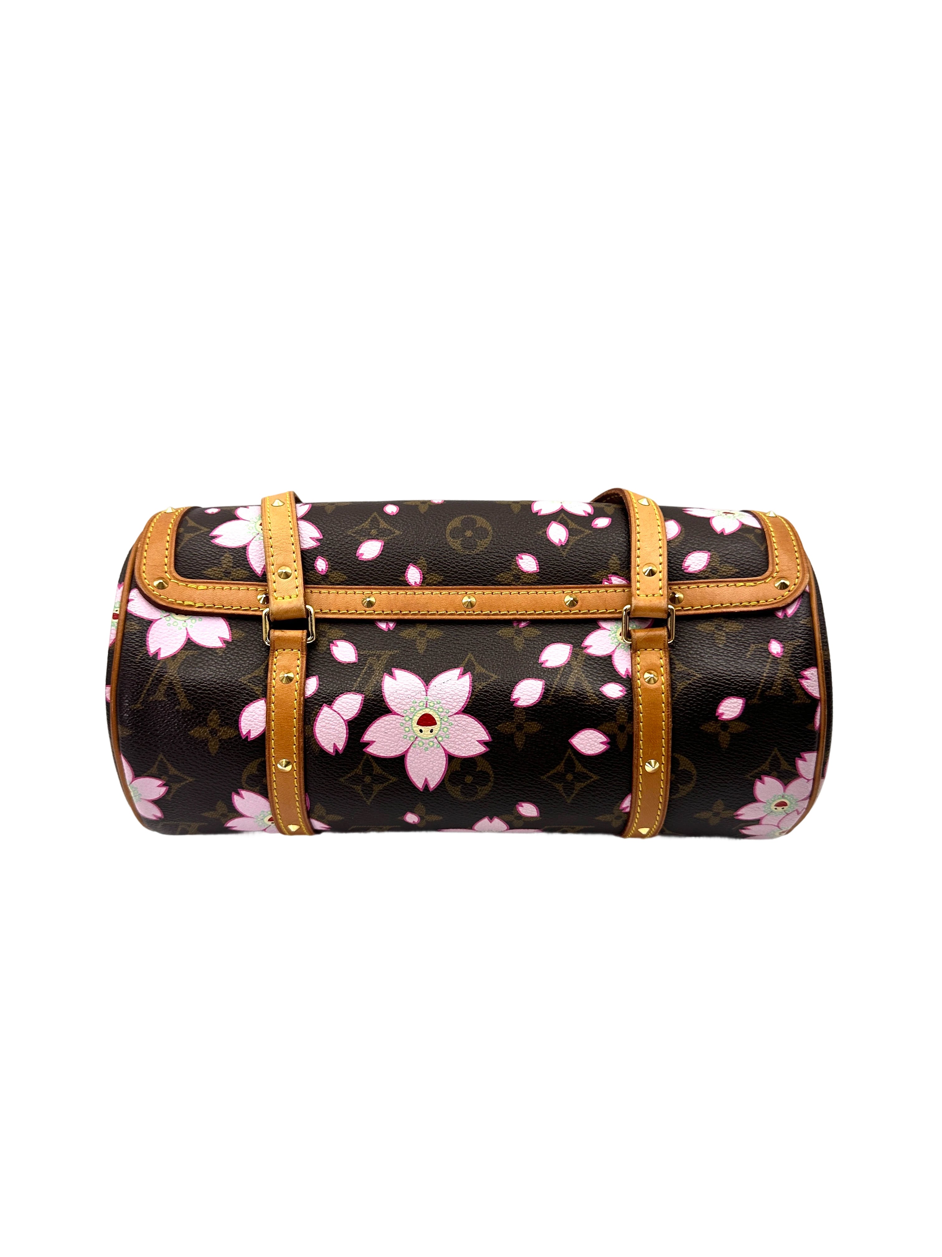 Louis Vuitton x Takashi Murakami Cherry Blossom Monogram Papillon Bag LV2815