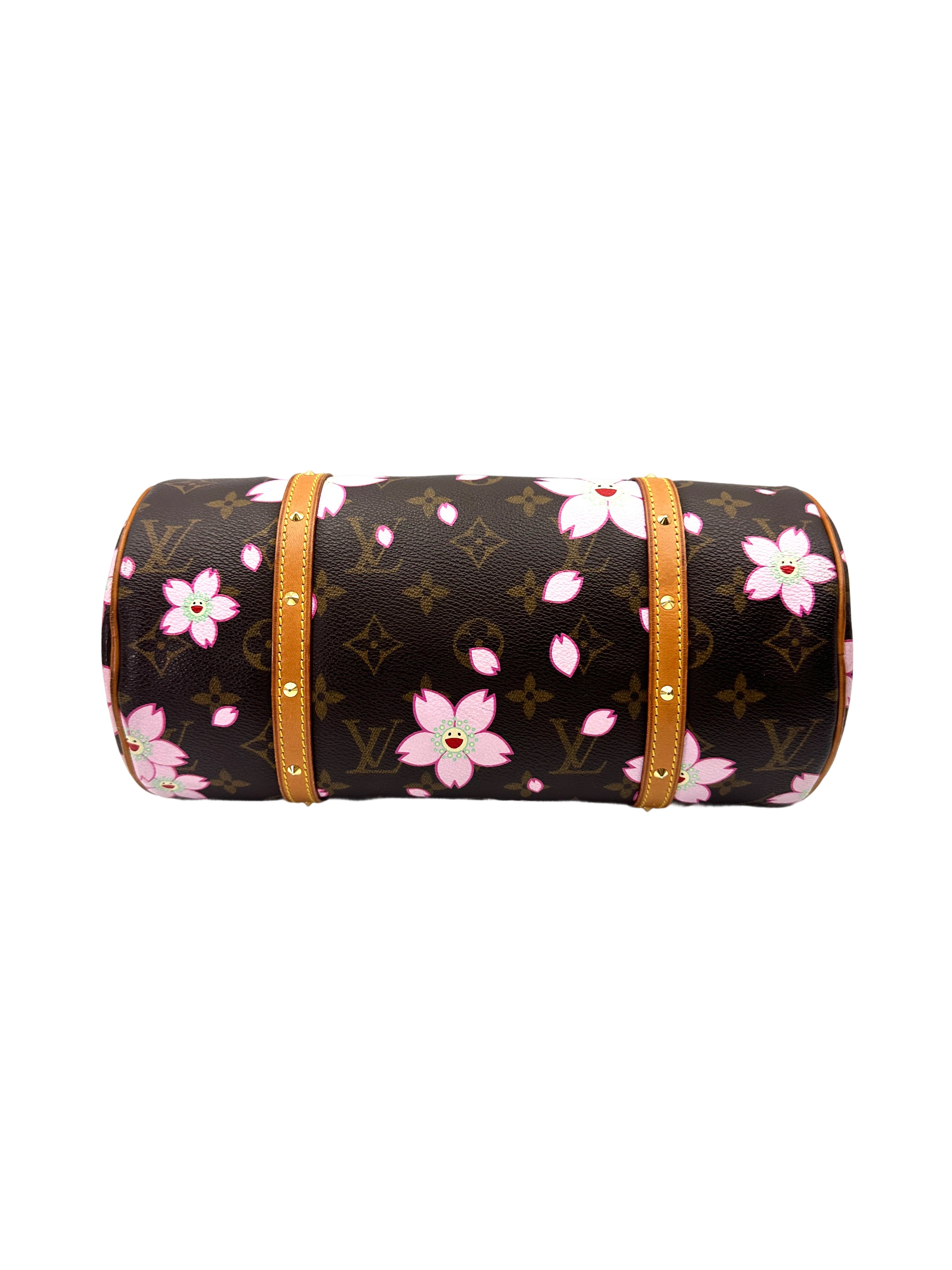 Louis Vuitton x Takashi Murakami Cherry Blossom Monogram Papillon Bag LV2815