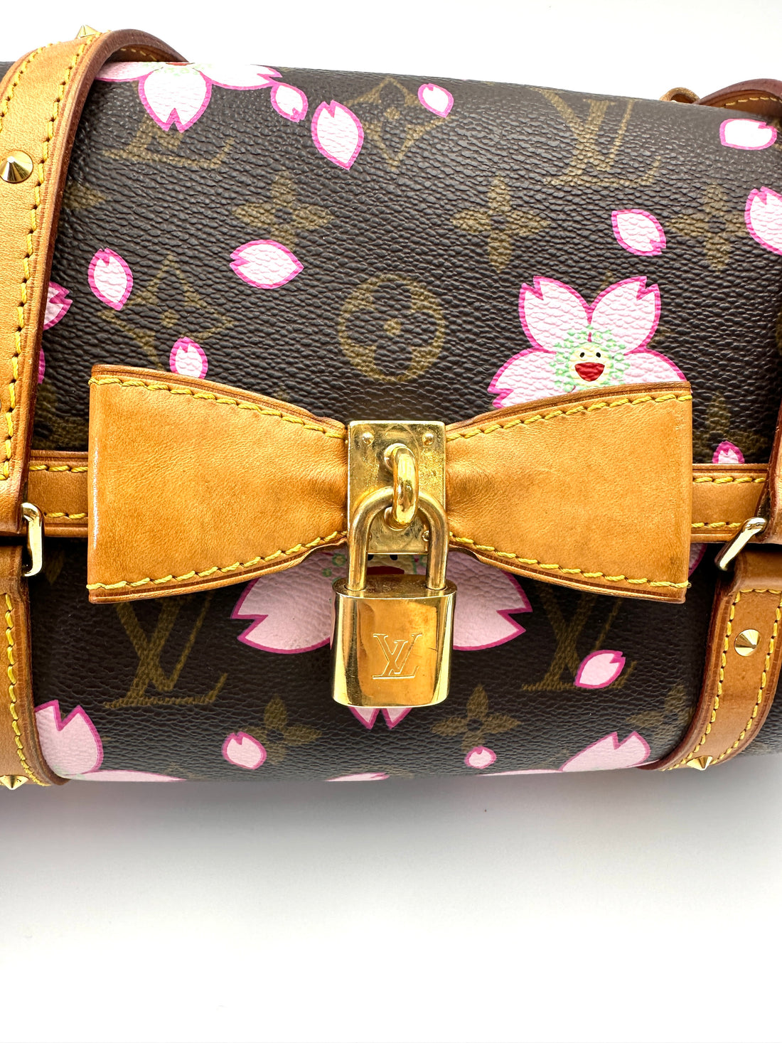 Louis Vuitton x Takashi Murakami Cherry Blossom Monogram Papillon Bag LV2815