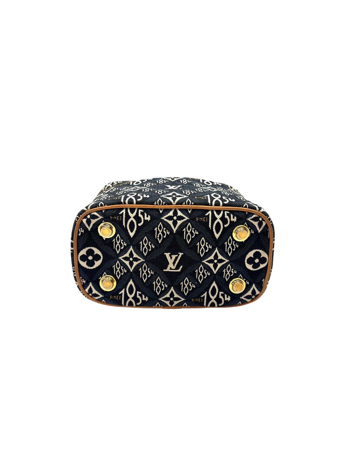 Louis Vuitton  Since 1854 Navy/White Jacquard Canvas Vanity Case LV2814