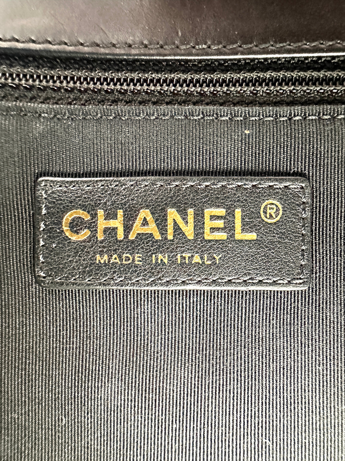 Chanel LeBoy Black Smooth Leather Flap Bag With Gold Buckle(15***98) CC2007